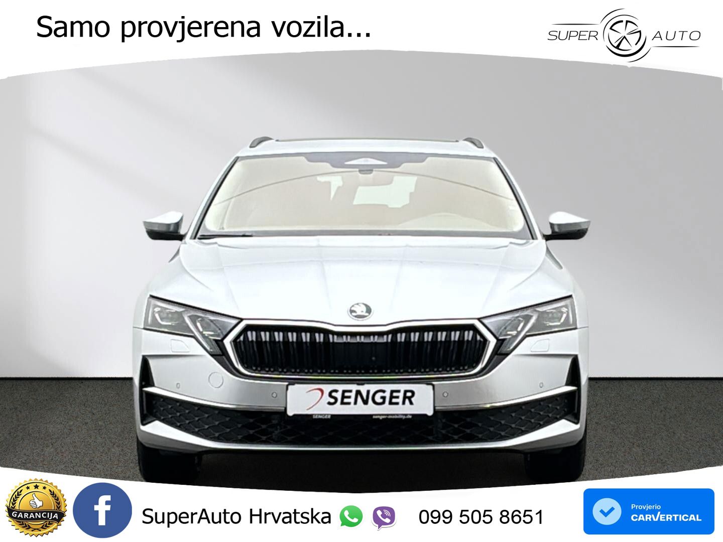 Škoda Octavia Combi 2.0 TDI (150 KS) DSG ACC+GR SJED+360+PANO