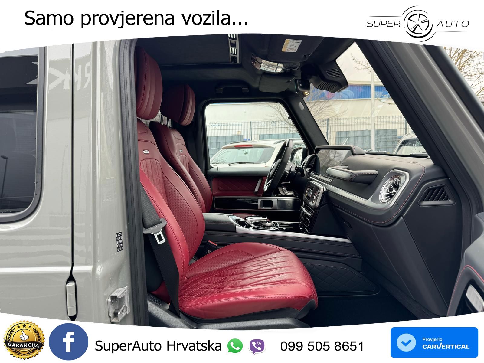 Mercedes AMG G 63 Long V8 (585 KS) 4MATIC 9G-TRONIC AMG SPEEDSHIFT TCT Manufaktur LED+GR SJED+ACC