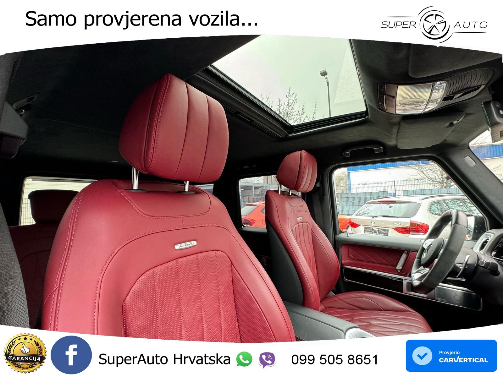 Mercedes AMG G 63 Long V8 (585 KS) 4MATIC 9G-TRONIC AMG SPEEDSHIFT TCT Manufaktur LED+GR SJED+ACC