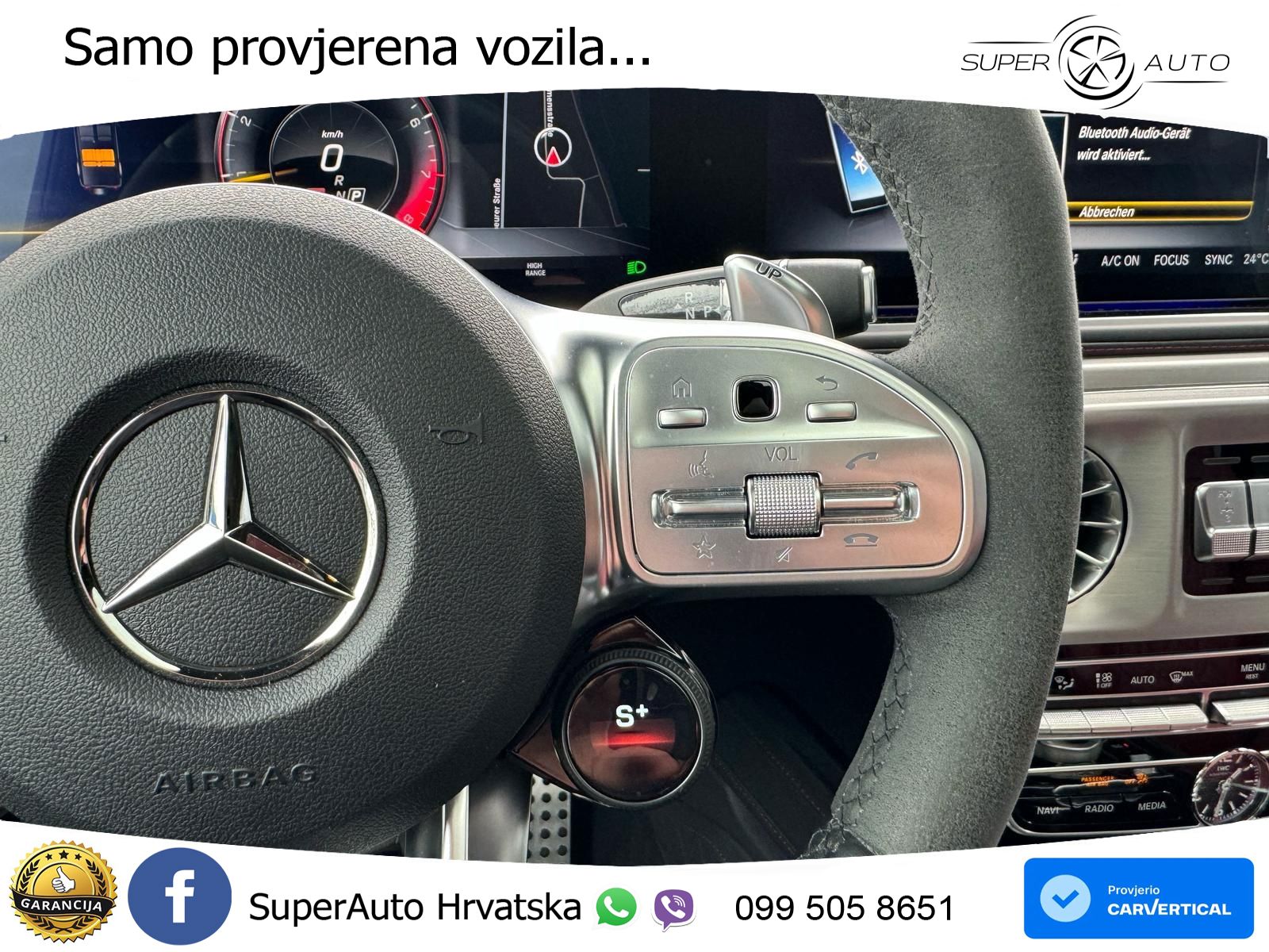 Mercedes AMG G 63 Long V8 (585 KS) 4MATIC 9G-TRONIC AMG SPEEDSHIFT TCT Manufaktur LED+GR SJED+ACC