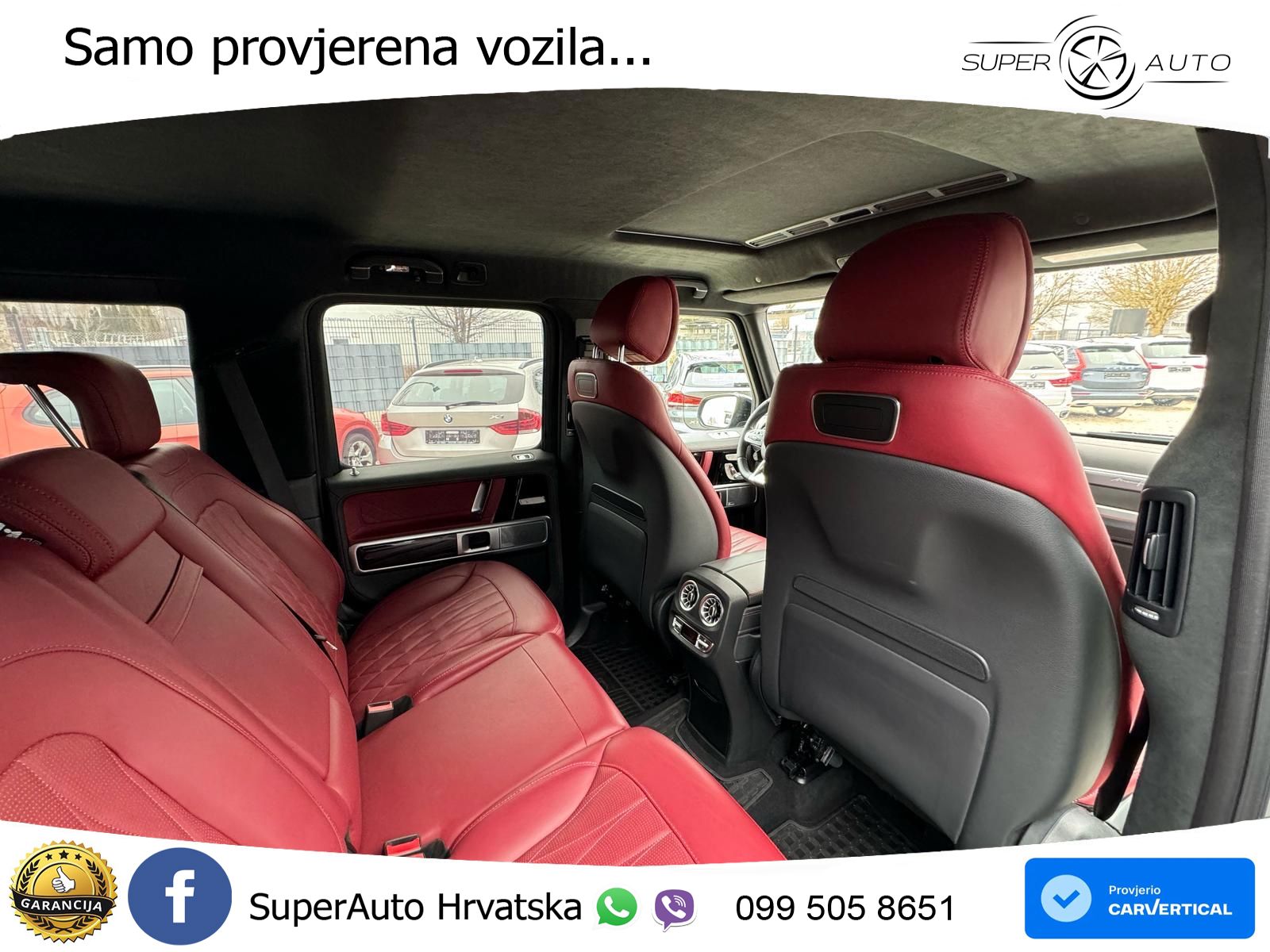 Mercedes AMG G 63 Long V8 (585 KS) 4MATIC 9G-TRONIC AMG SPEEDSHIFT TCT Manufaktur LED+GR SJED+ACC