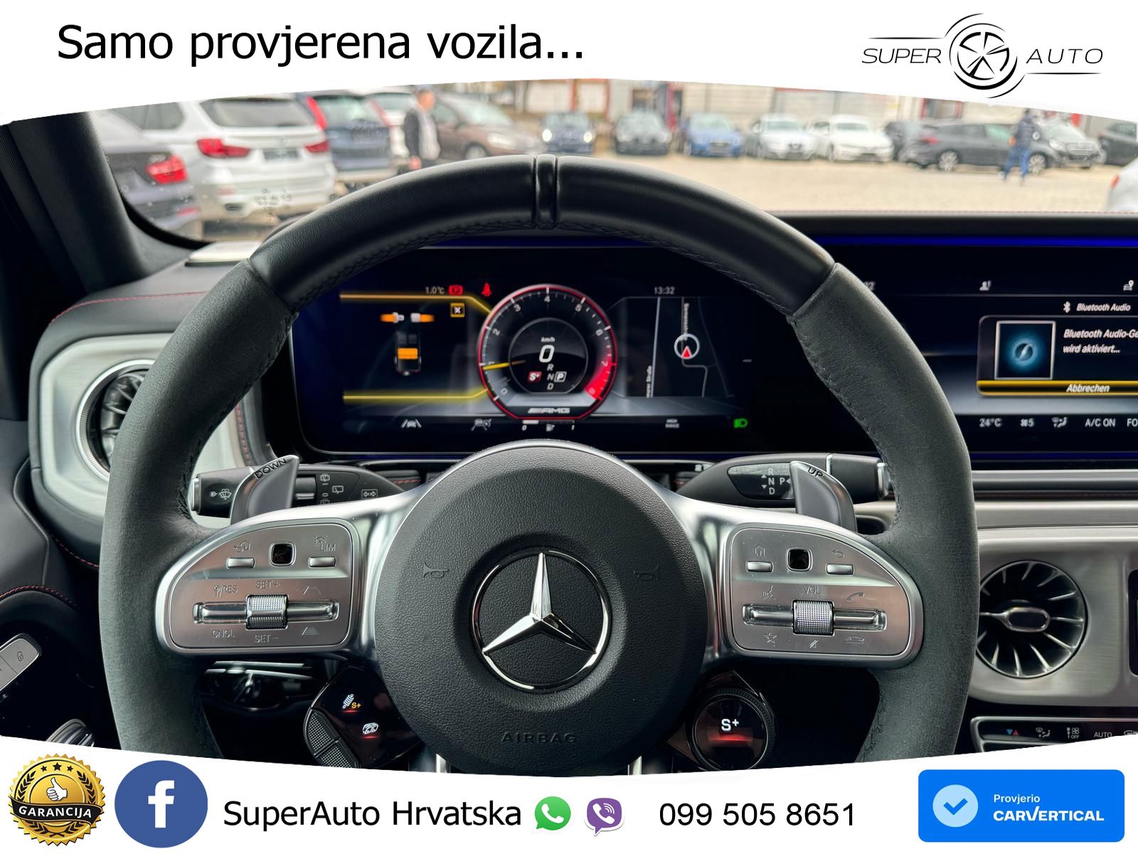 Mercedes AMG G 63 Long V8 (585 KS) 4MATIC 9G-TRONIC AMG SPEEDSHIFT TCT Manufaktur LED+GR SJED+ACC