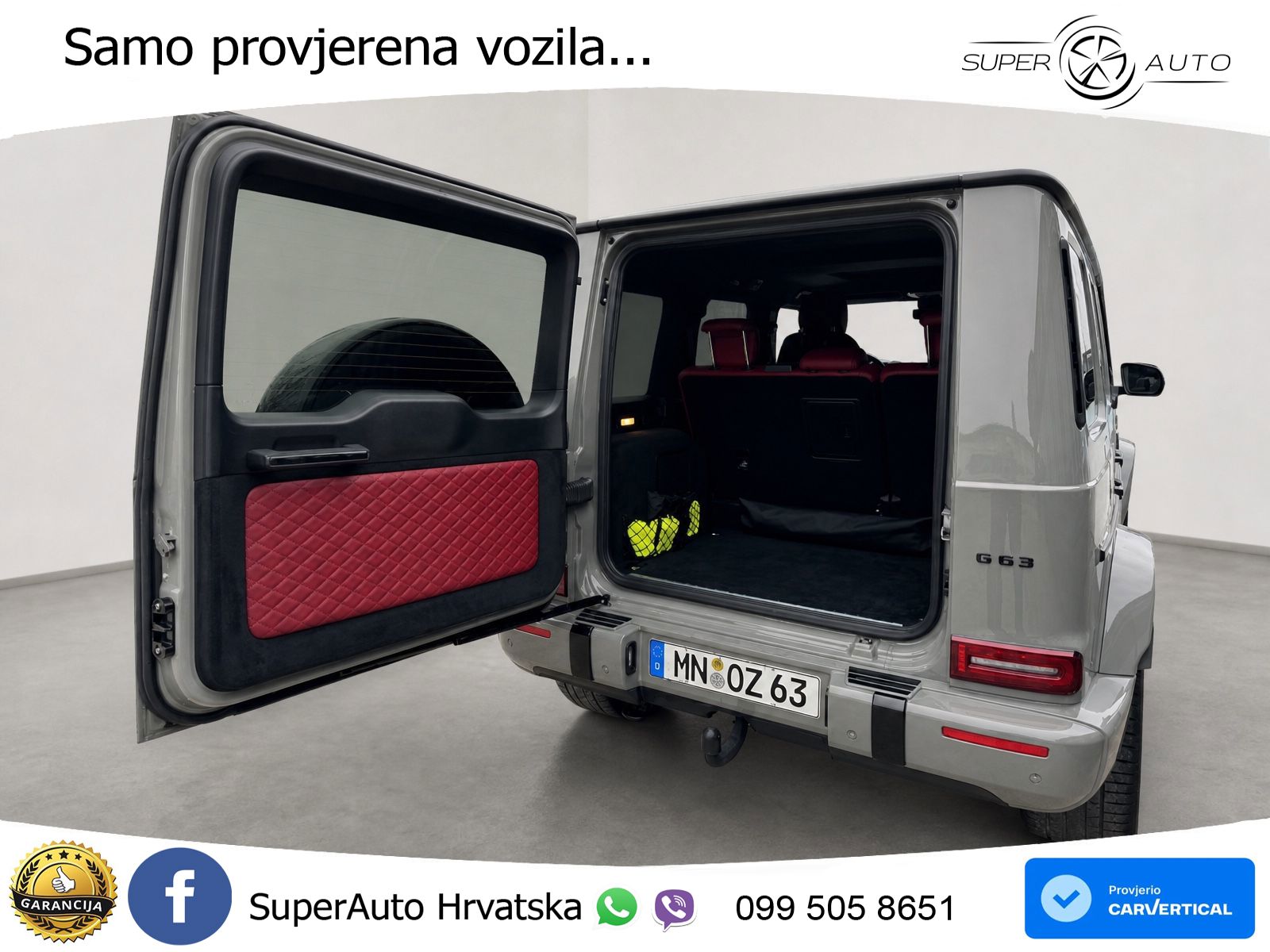 Mercedes AMG G 63 Long V8 (585 KS) 4MATIC 9G-TRONIC AMG SPEEDSHIFT TCT Manufaktur LED+GR SJED+ACC
