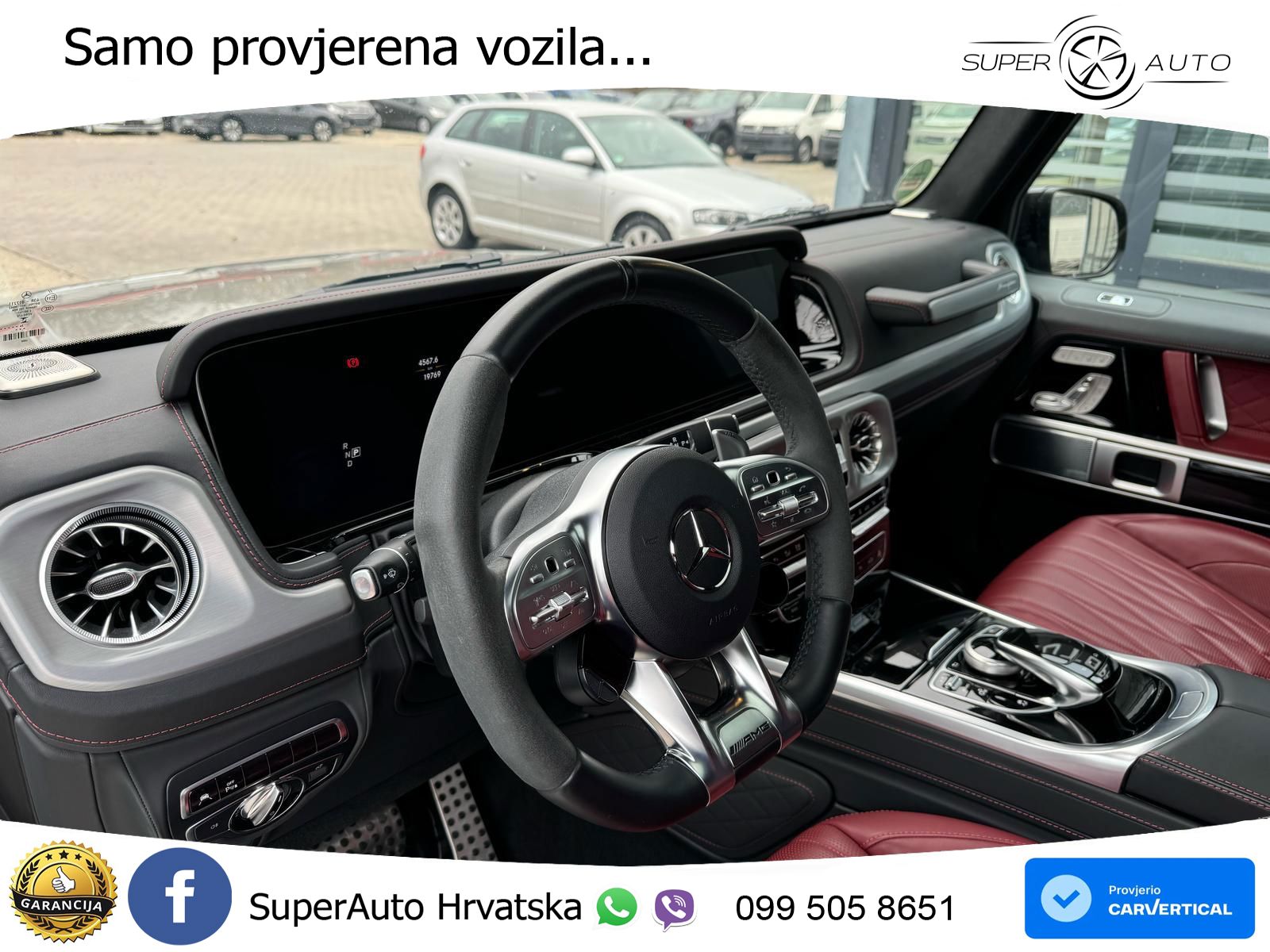 Mercedes AMG G 63 Long V8 (585 KS) 4MATIC 9G-TRONIC AMG SPEEDSHIFT TCT Manufaktur LED+GR SJED+ACC