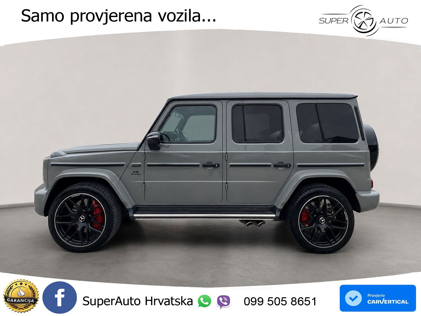 Mercedes AMG G 63 Long V8 (585 KS) 4MATIC 9G-TRONIC AMG SPEEDSHIFT TCT Manufaktur LED+GR SJED+ACC