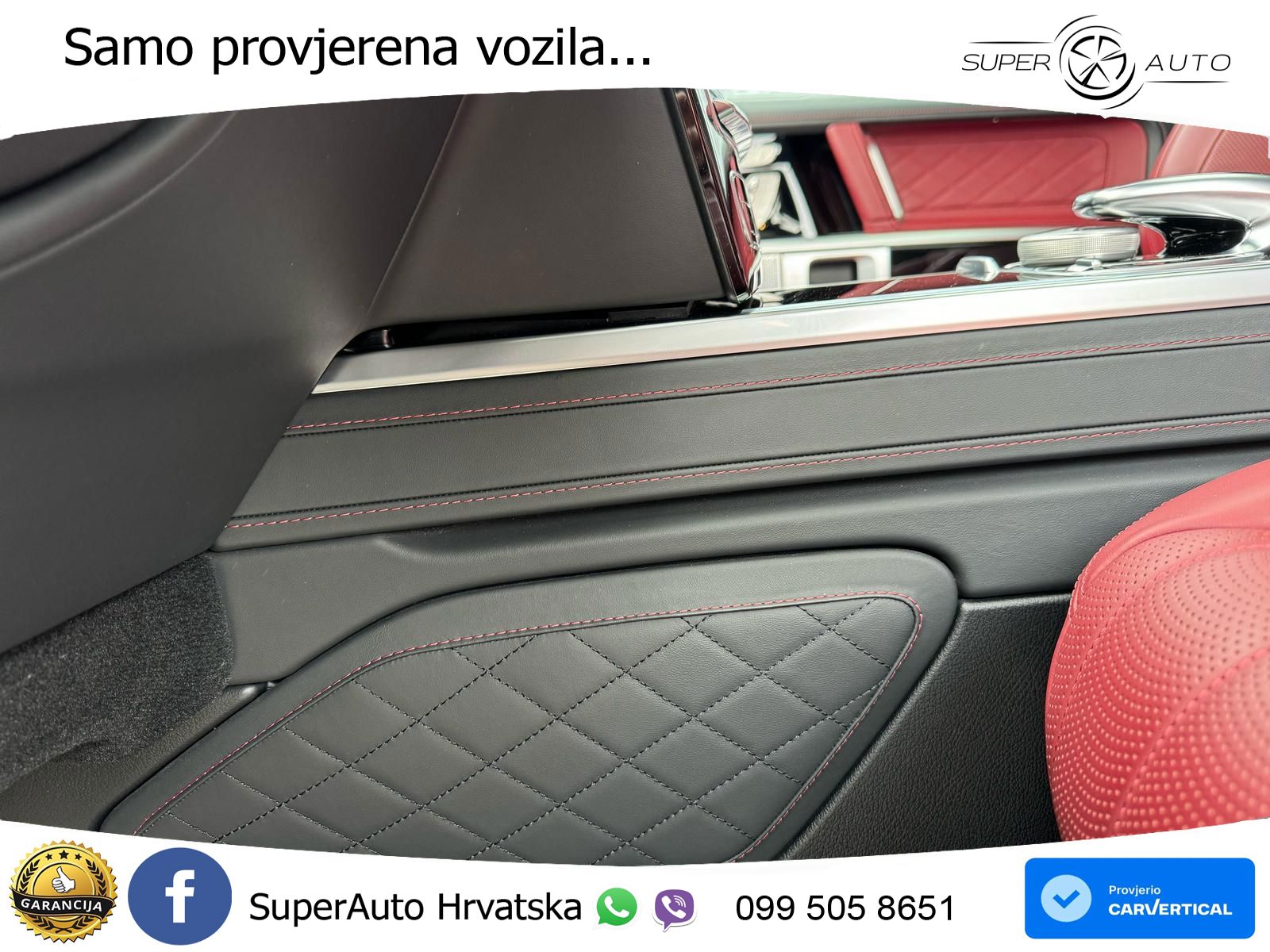 Mercedes AMG G 63 Long V8 (585 KS) 4MATIC 9G-TRONIC AMG SPEEDSHIFT TCT Manufaktur LED+GR SJED+ACC