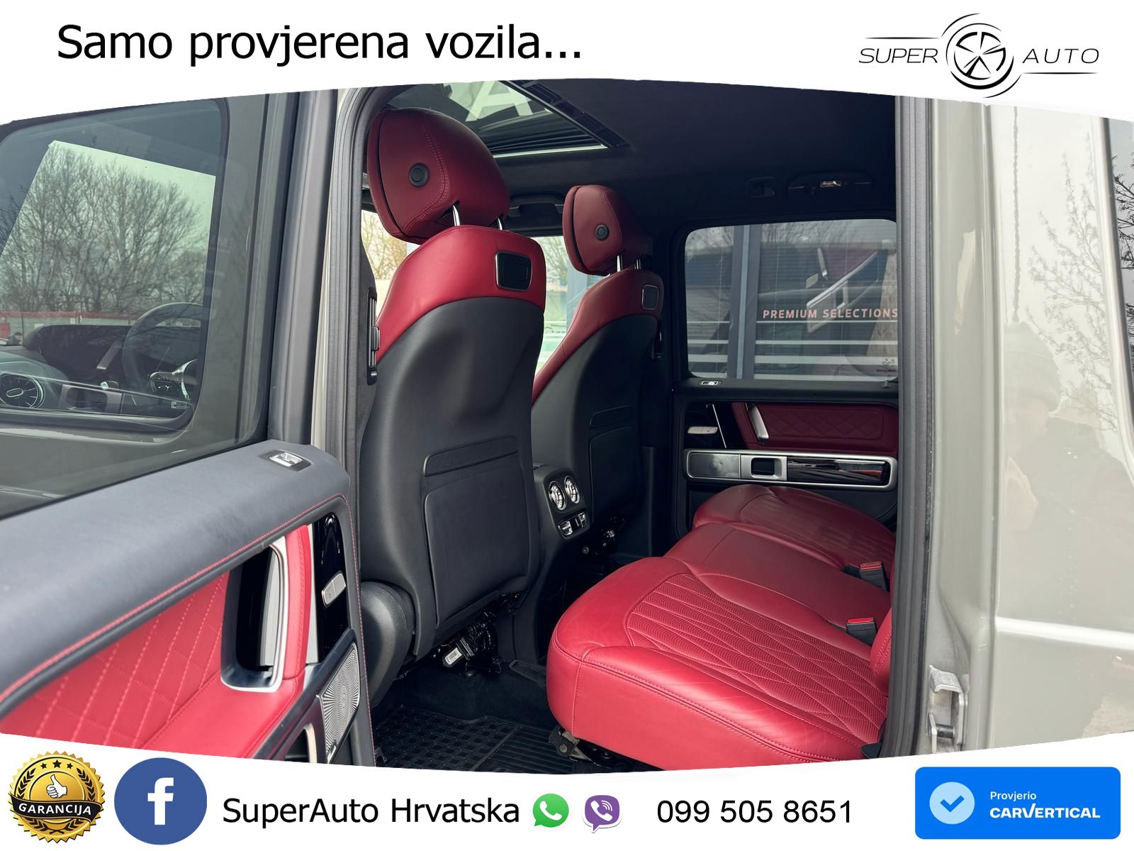 Mercedes AMG G 63 Long V8 (585 KS) 4MATIC 9G-TRONIC AMG SPEEDSHIFT TCT Manufaktur LED+GR SJED+ACC