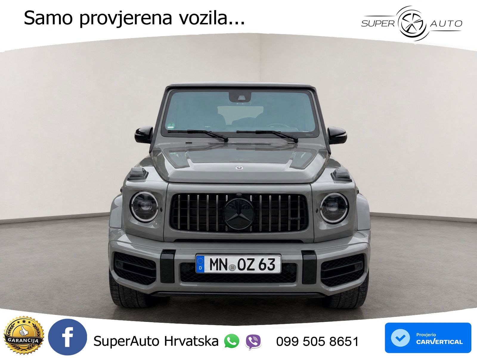 Mercedes AMG G 63 Long V8 (585 KS) 4MATIC 9G-TRONIC AMG SPEEDSHIFT TCT Manufaktur LED+GR SJED+ACC