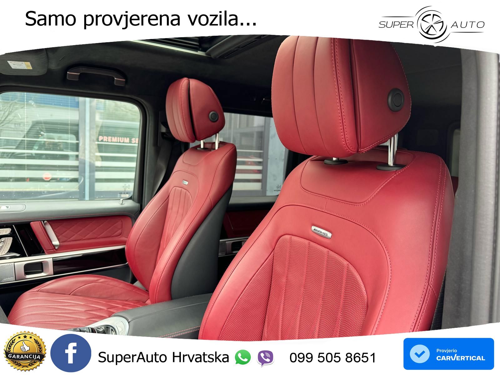 Mercedes AMG G 63 Long V8 (585 KS) 4MATIC 9G-TRONIC AMG SPEEDSHIFT TCT Manufaktur LED+GR SJED+ACC