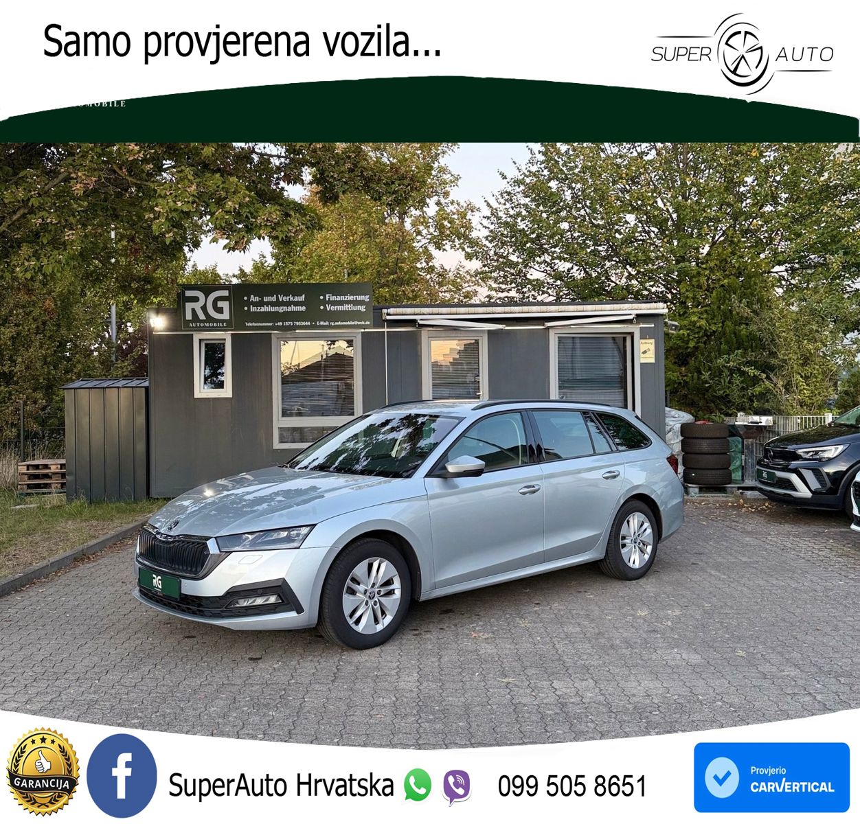 Škoda Octavia Combi 2.0 TDI (116 KS) LED+GR SJED+ACC
