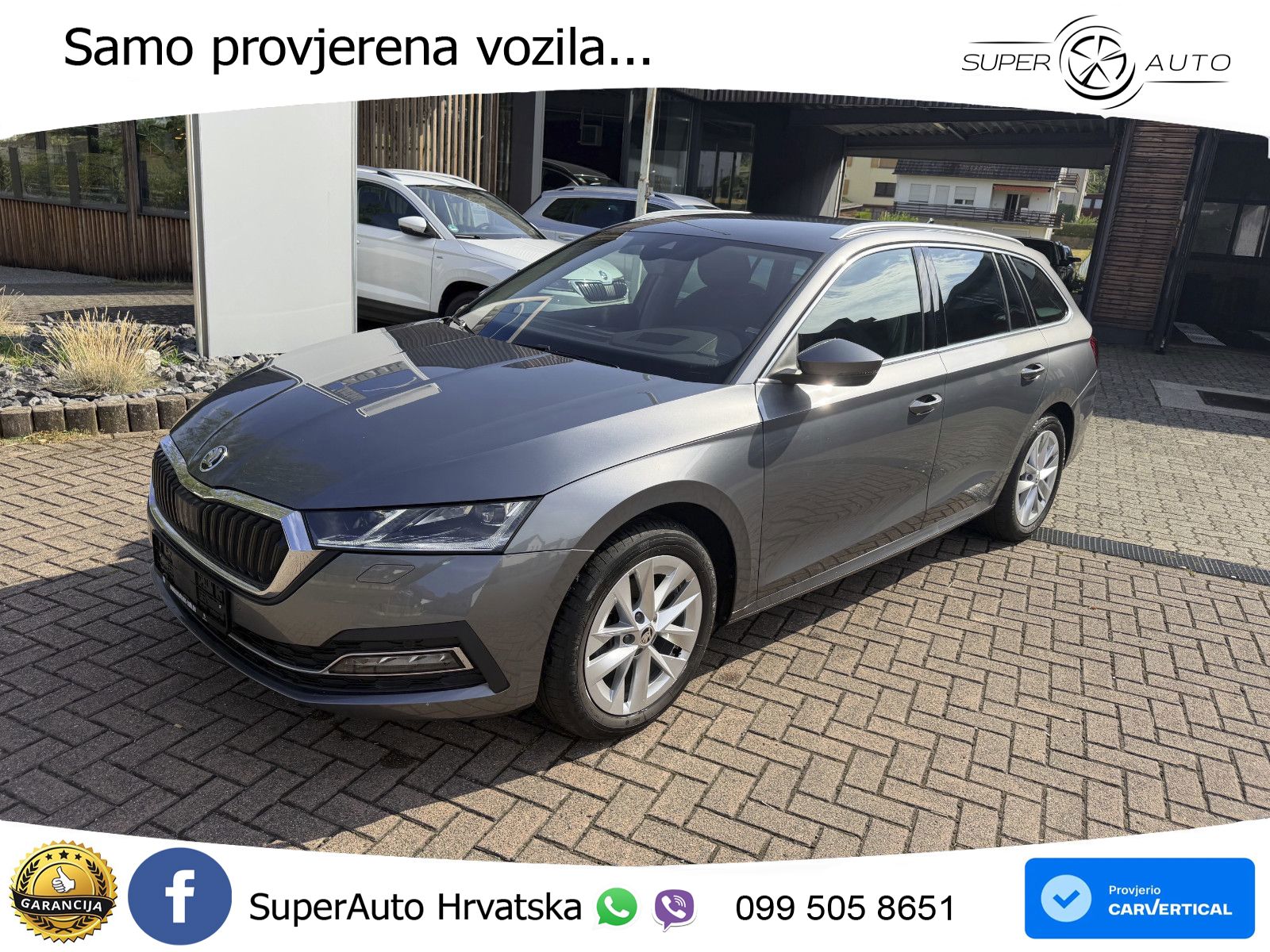 Škoda Octavia Combi 1.5 TSI (150 KS) DSG Selection MATRIX+GR SJED+KAM