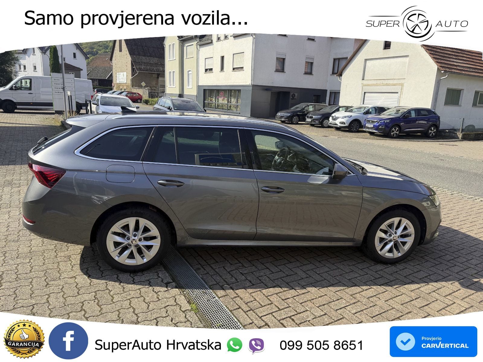 Škoda Octavia Combi 1.5 TSI (150 KS) DSG Selection MATRIX+GR SJED+KAM