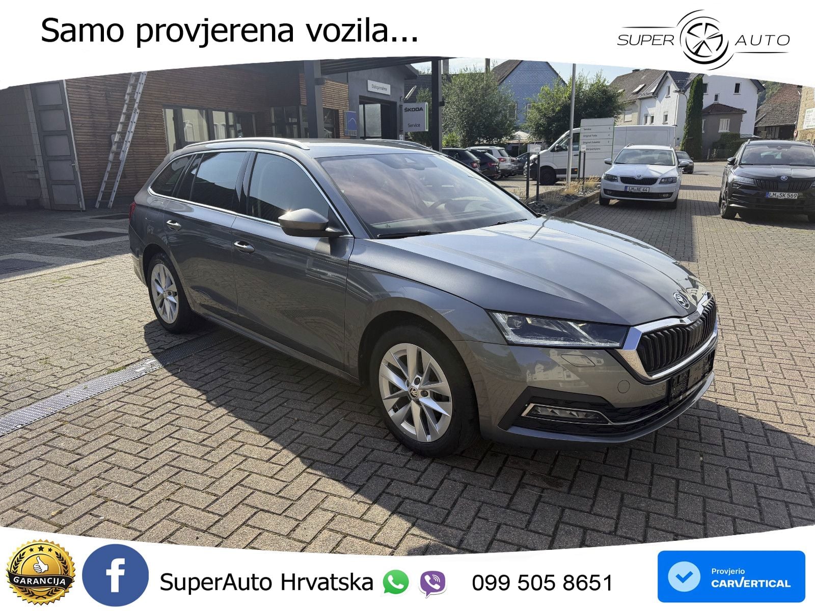 Škoda Octavia Combi 1.5 TSI (150 KS) DSG Selection MATRIX+GR SJED+KAM
