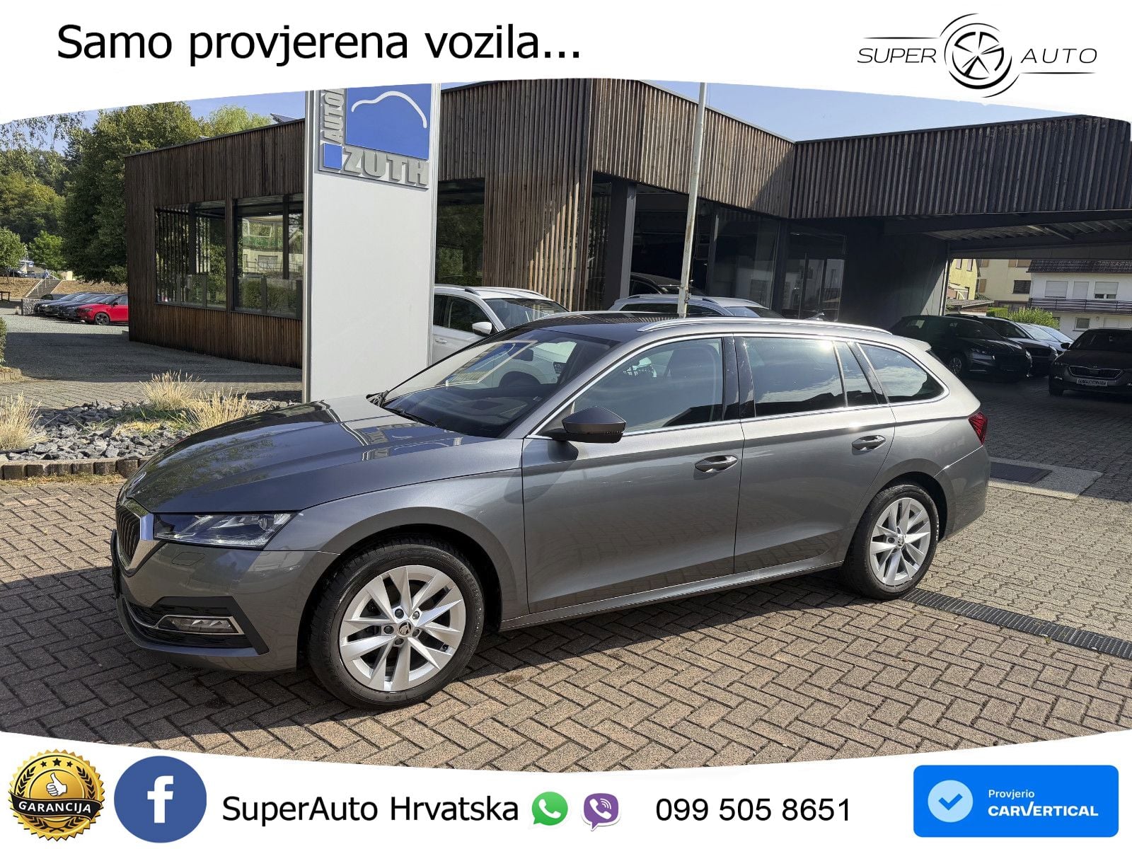 Škoda Octavia Combi 1.5 TSI (150 KS) DSG Selection MATRIX+GR SJED+KAM