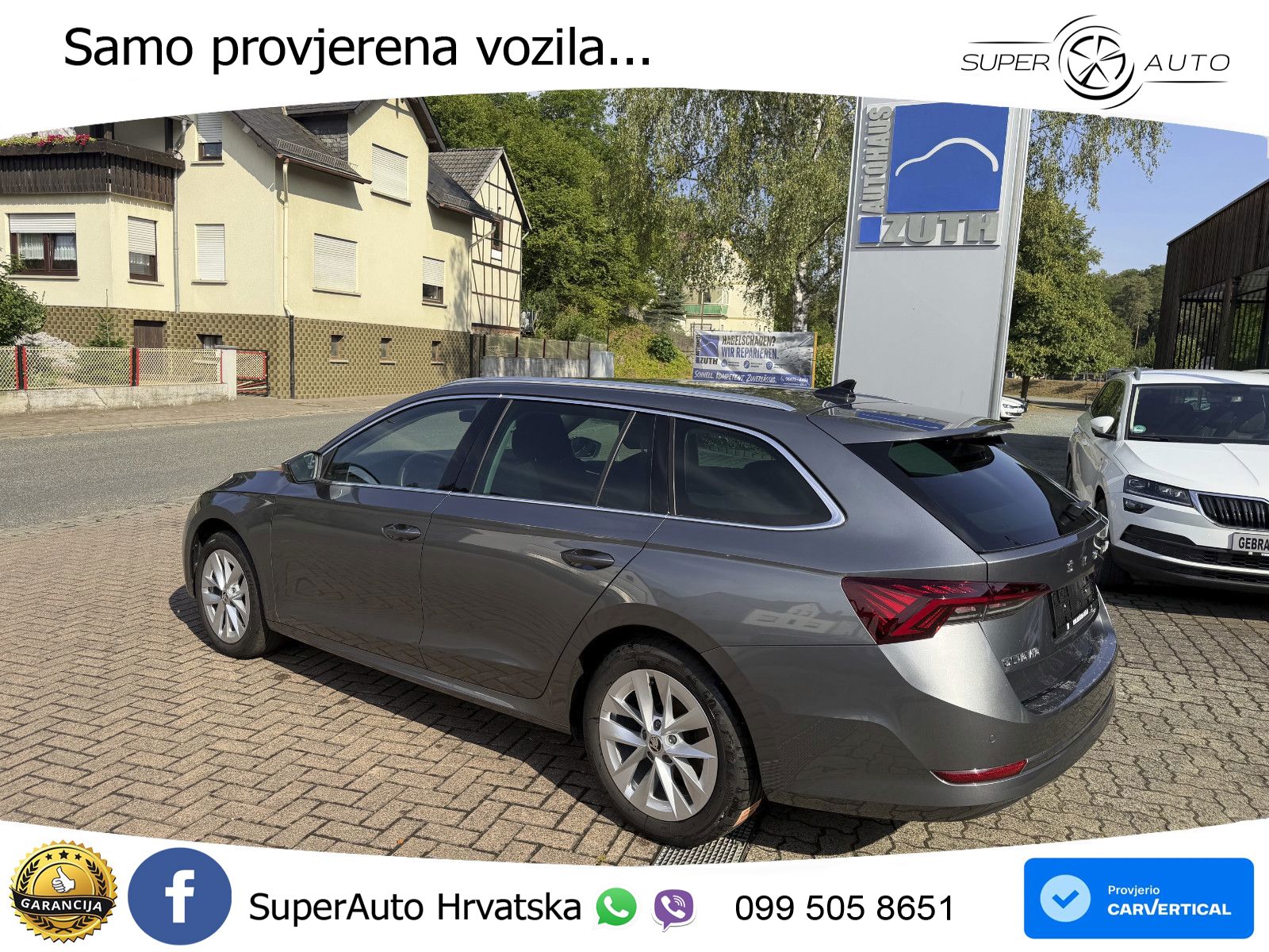 Škoda Octavia Combi 1.5 TSI (150 KS) DSG Selection MATRIX+GR SJED+KAM