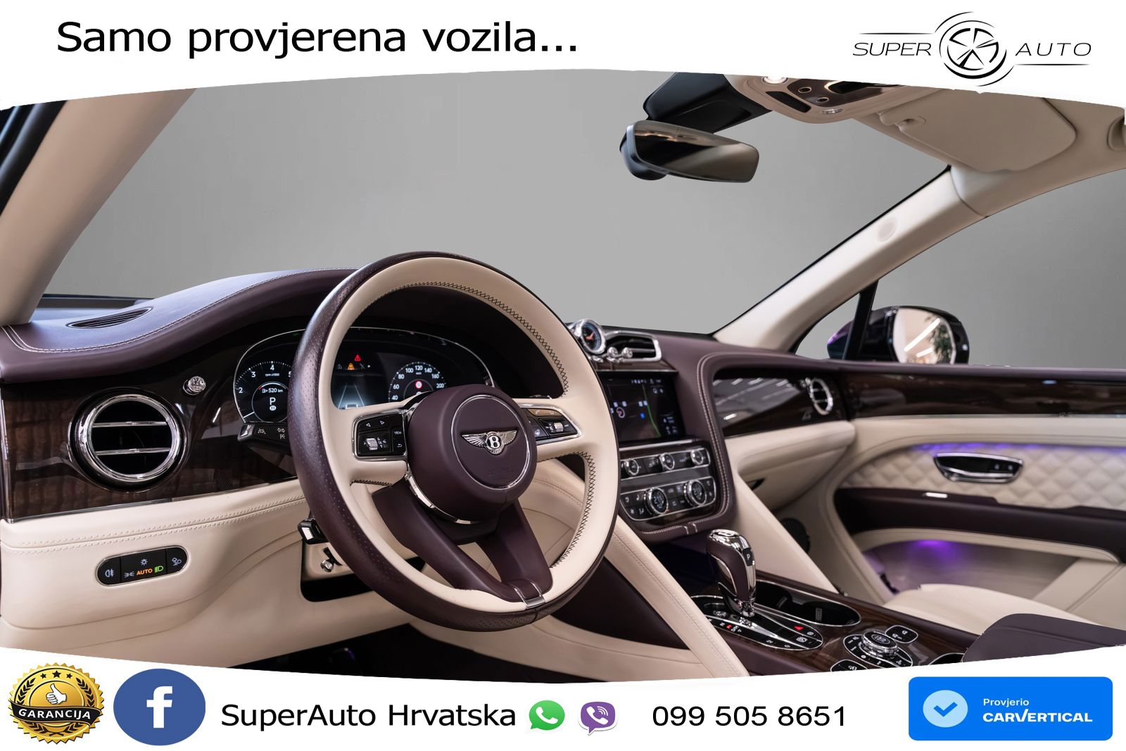Bentley Bentayga 4.0 V8 (550 KS) AWD Automatic LED+GR SJED+ACC