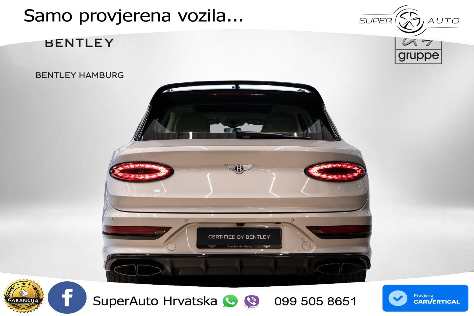 Bentley Bentayga 4.0 V8 (550 KS) AWD Automatic LED+GR SJED+ACC