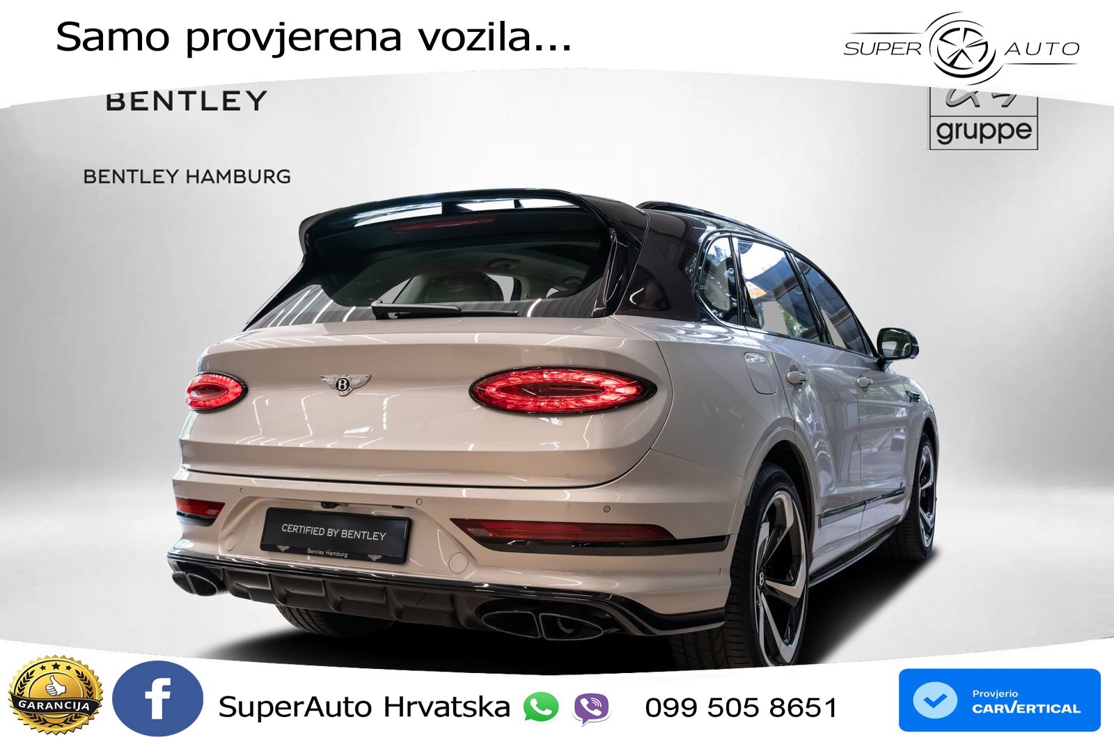 Bentley Bentayga 4.0 V8 (550 KS) AWD Automatic LED+GR SJED+ACC