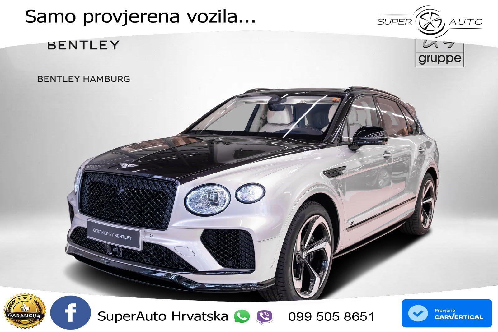 Bentley Bentayga 4.0 V8 (550 KS) AWD Automatic LED+GR SJED+ACC