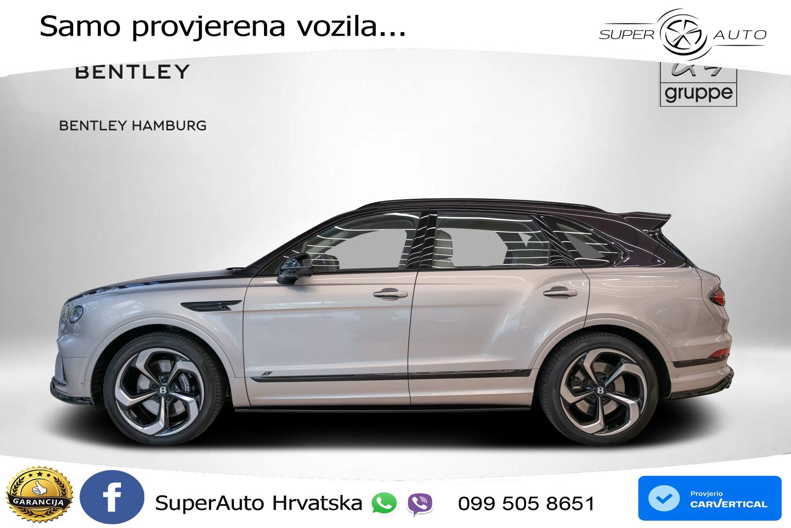 Bentley Bentayga 4.0 V8 (550 KS) AWD Automatic LED+GR SJED+ACC