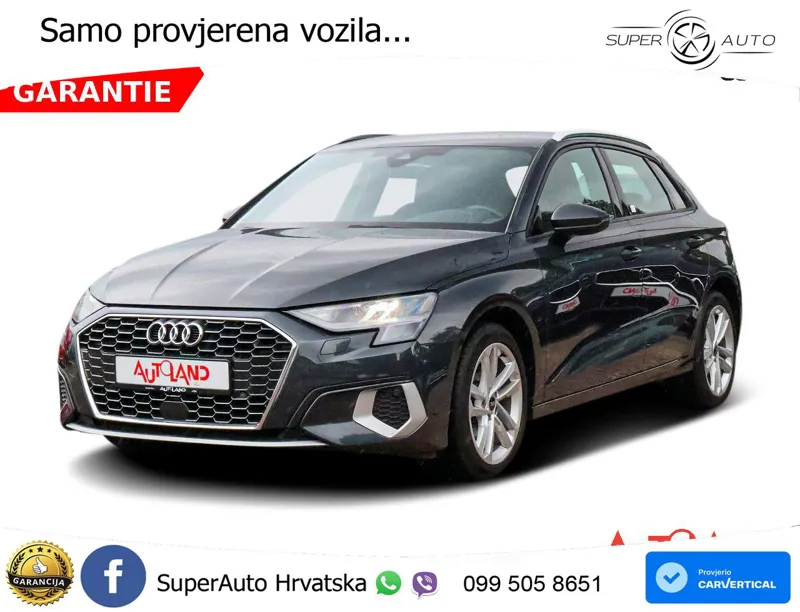 Audi A3 35 TFSI (150 KS) S tronic S line LED+GR SJED+ACC