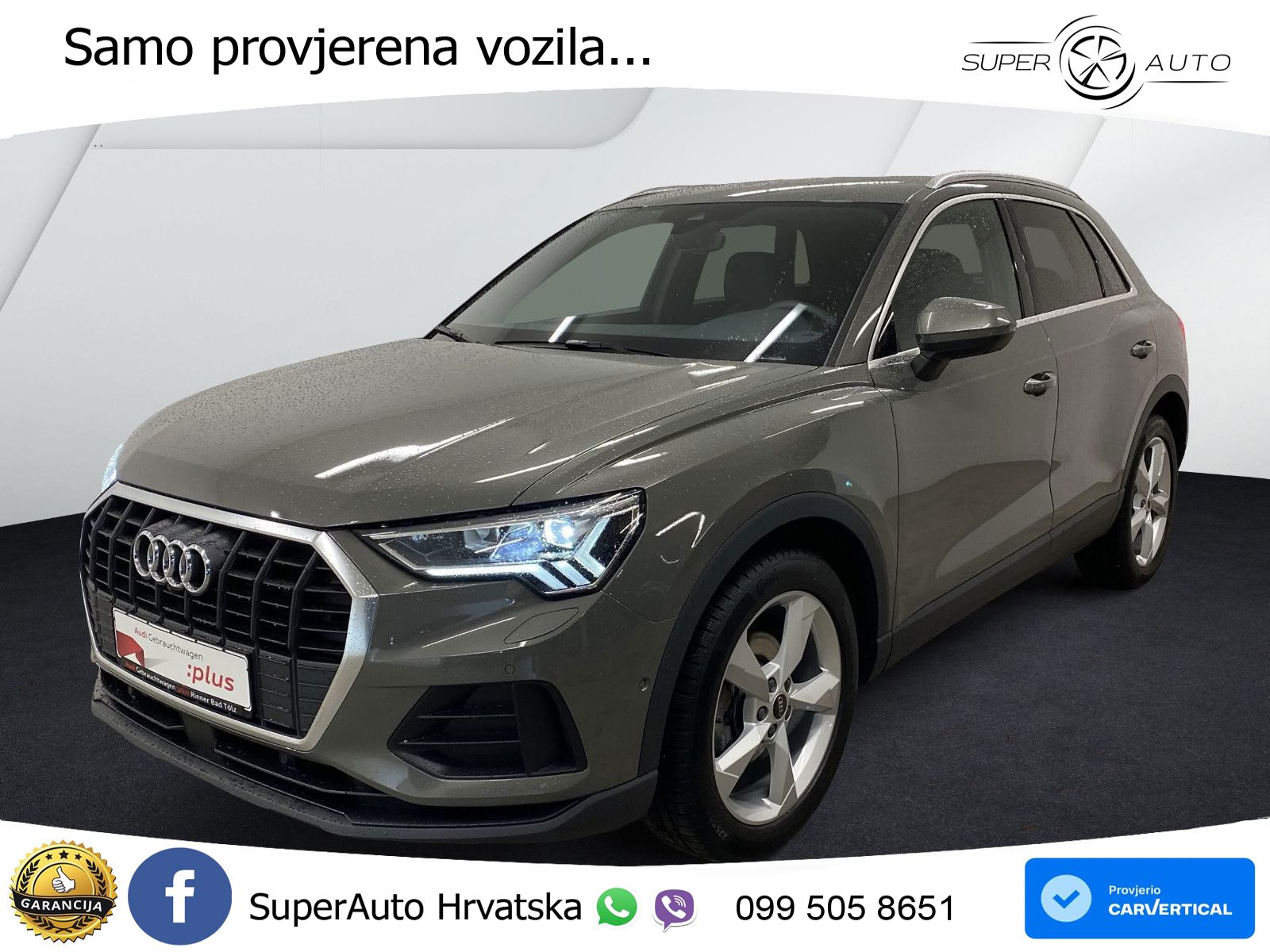 Audi Q3 35 TFSI (150 KS) S tronic LED+GR SJED+ACC