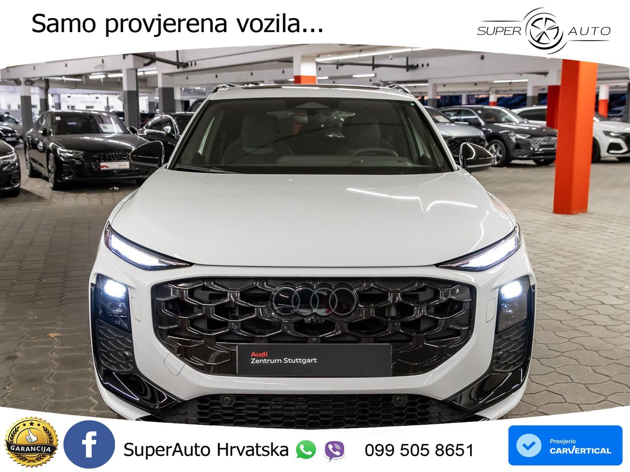 Audi Q3 2.0 TFSI (265 KS) quattro S tronic S line LED+GR SJED+ACC