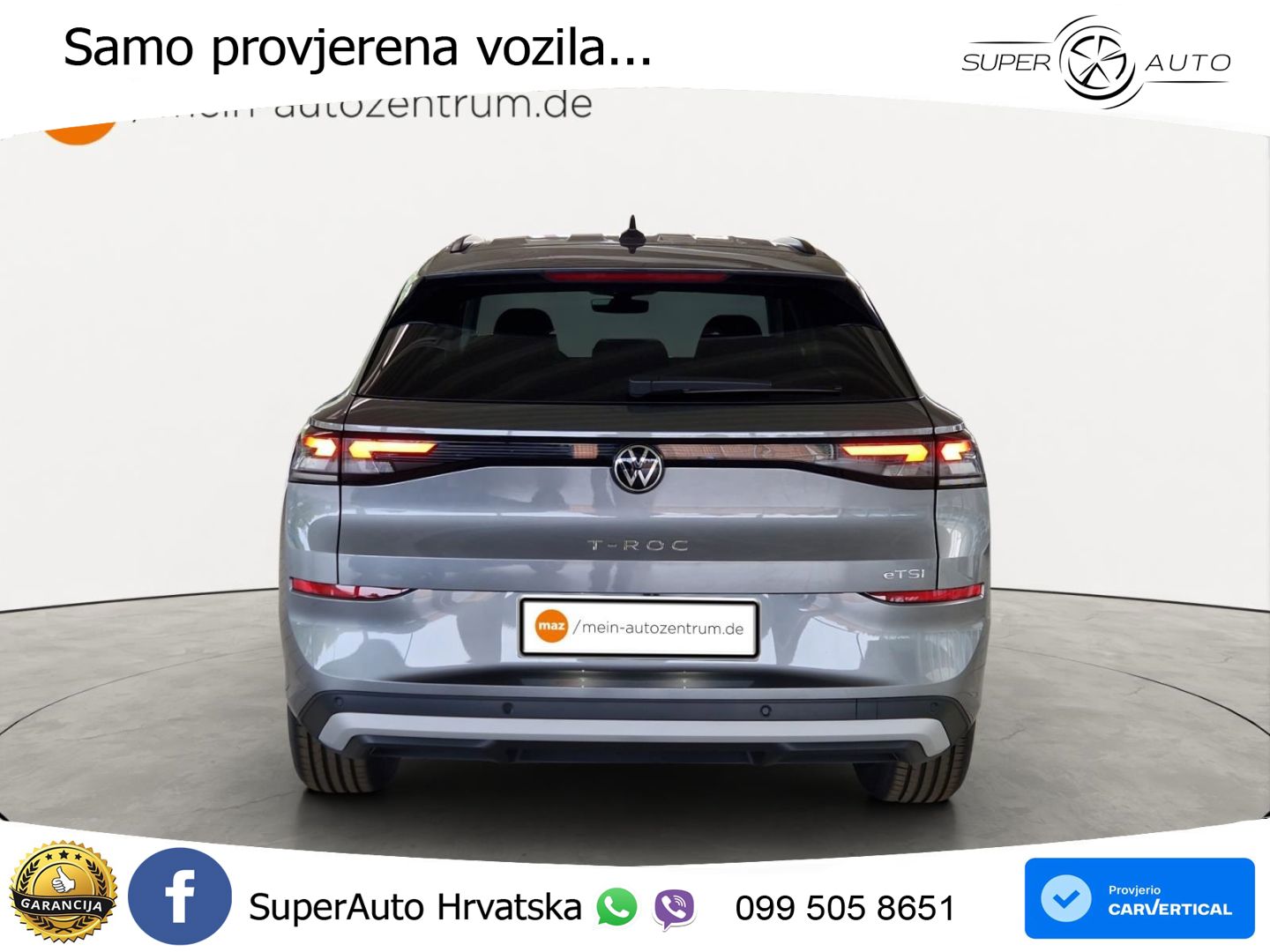 Volkswagen T-Roc 1.5 eTSI (116 KS)  DSG LED+GR SJED+ACC