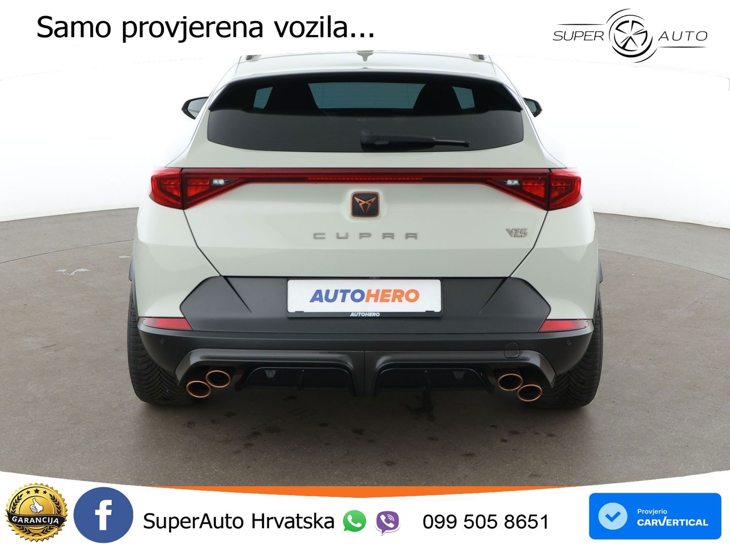 Cupra Formentor VZ5 2.5 TSI (390 KS) 4Drive DSG MATRIX+GR SJED+KAM