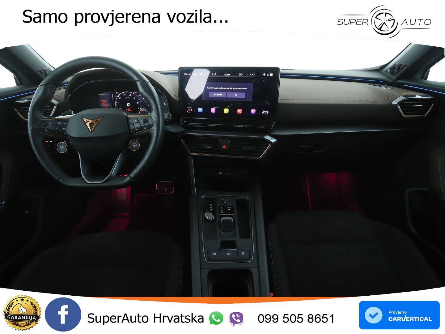 Cupra Formentor VZ5 2.5 TSI (390 KS) 4Drive DSG MATRIX+GR SJED+KAM