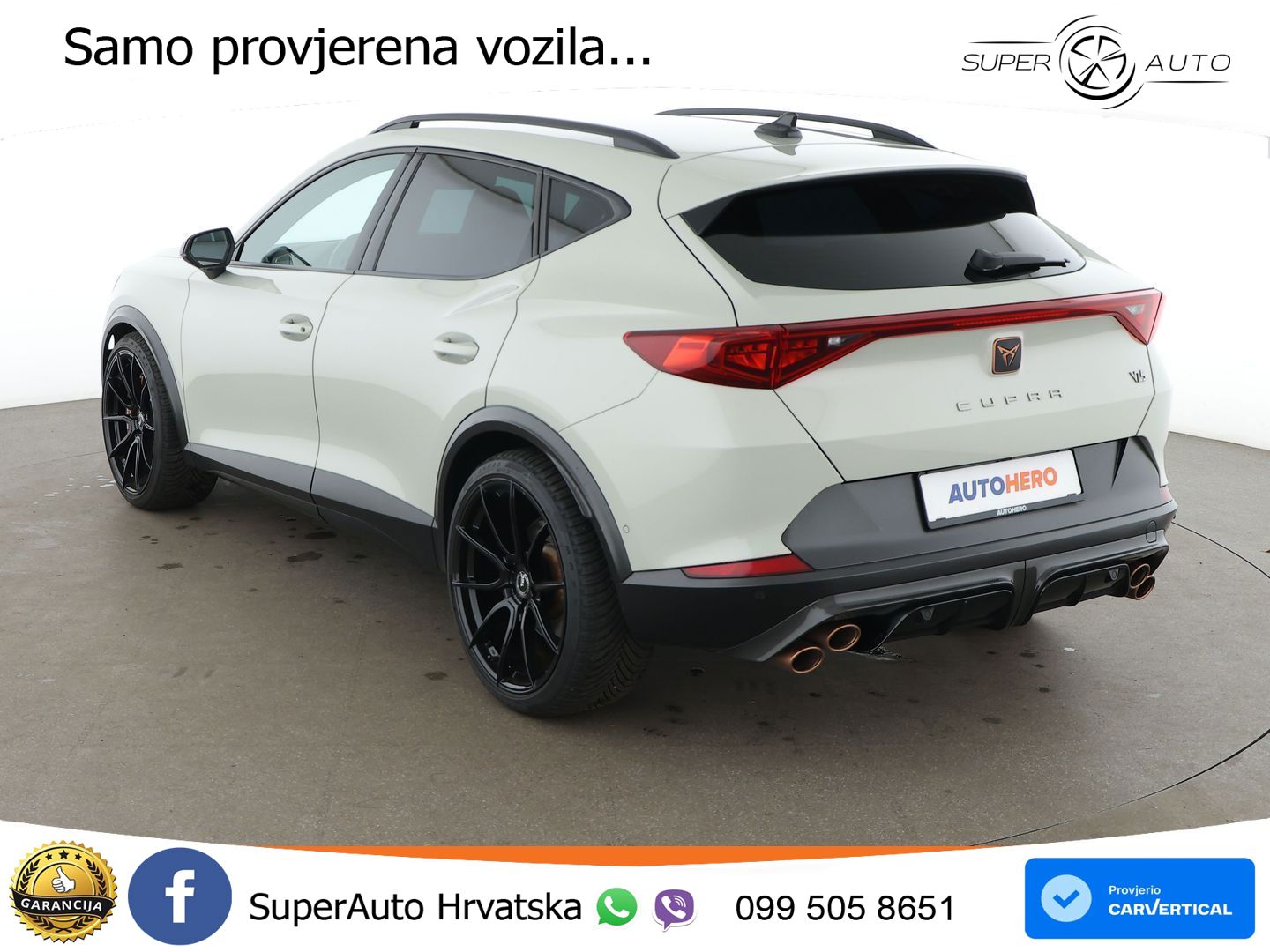 Cupra Formentor VZ5 2.5 TSI (390 KS) 4Drive DSG MATRIX+GR SJED+KAM