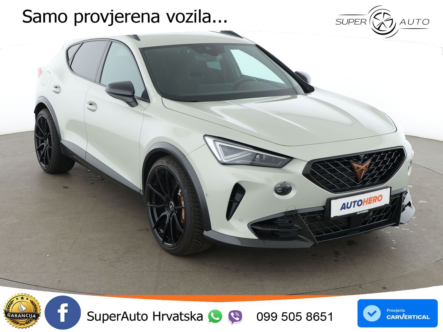 Cupra Formentor VZ5 2.5 TSI (390 KS) 4Drive DSG MATRIX+GR SJED+KAM