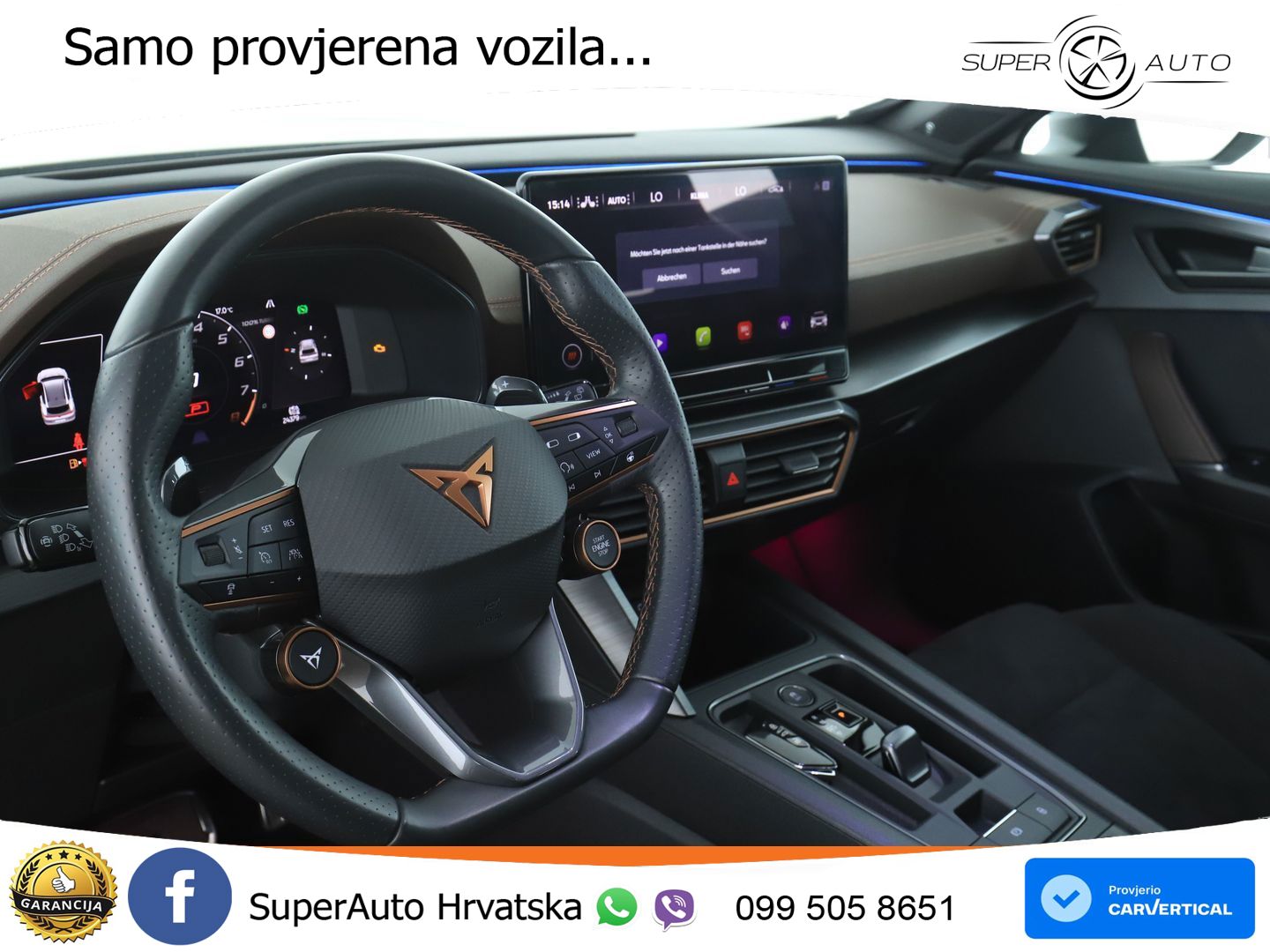 Cupra Formentor VZ5 2.5 TSI (390 KS) 4Drive DSG MATRIX+GR SJED+KAM