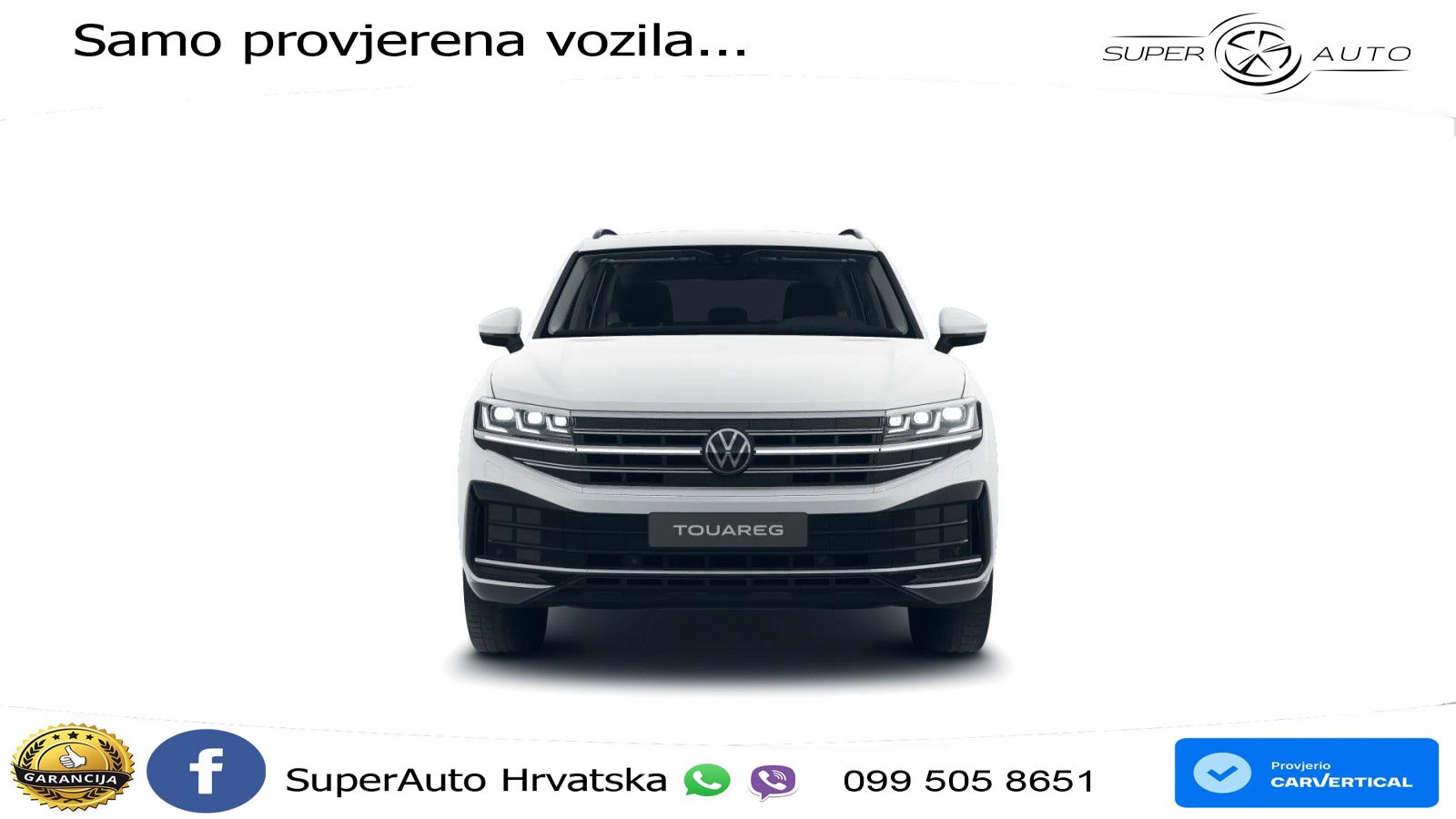 Volkswagen Touareg 3.0 V6 TDI (231 KS) 4MOTION Tiptronic ZRAČNI+ACC+GR SJED+KAM