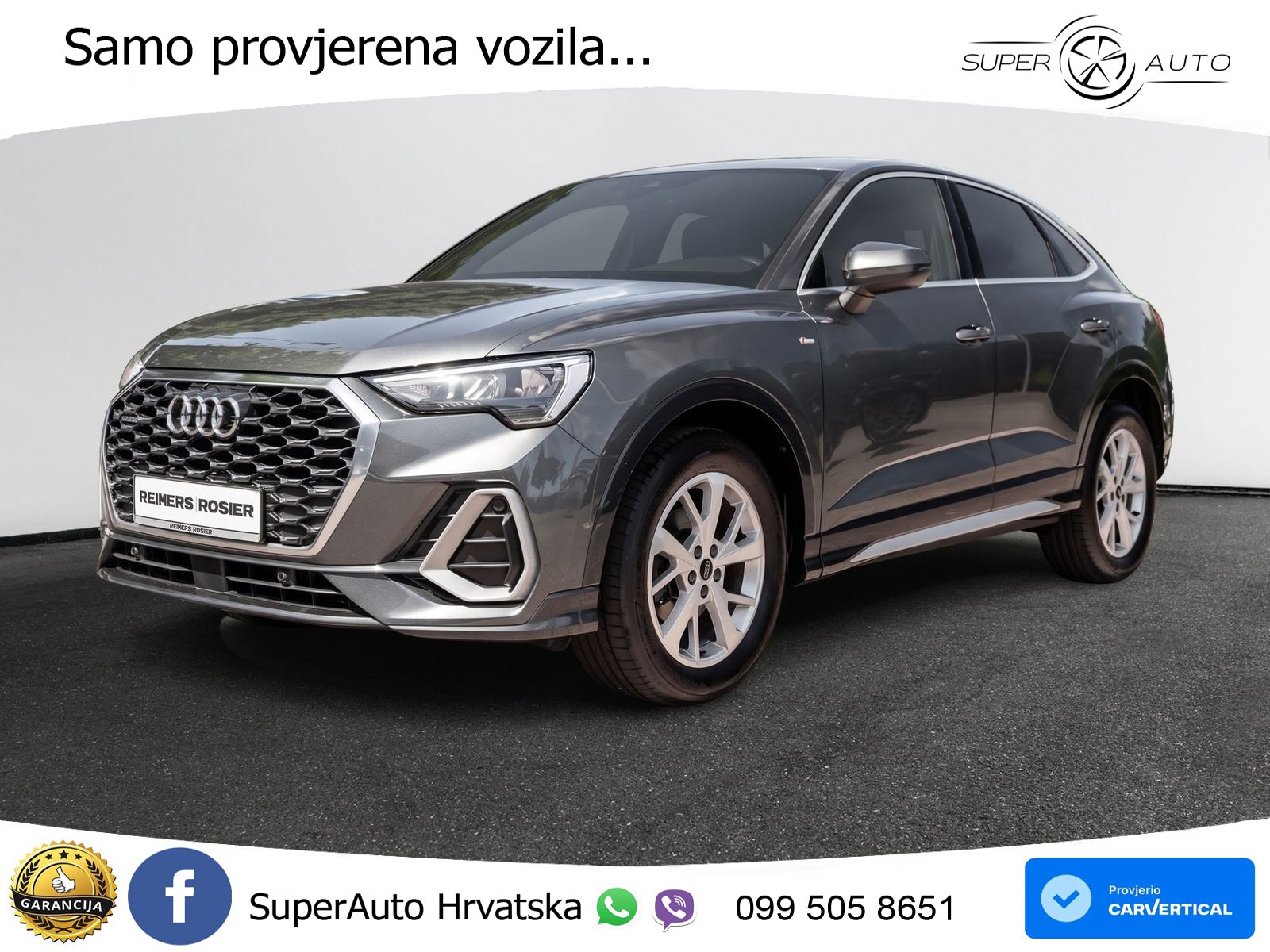 Audi Q3 Sportback 35 TDI (150 KS) quattro S tronic S line