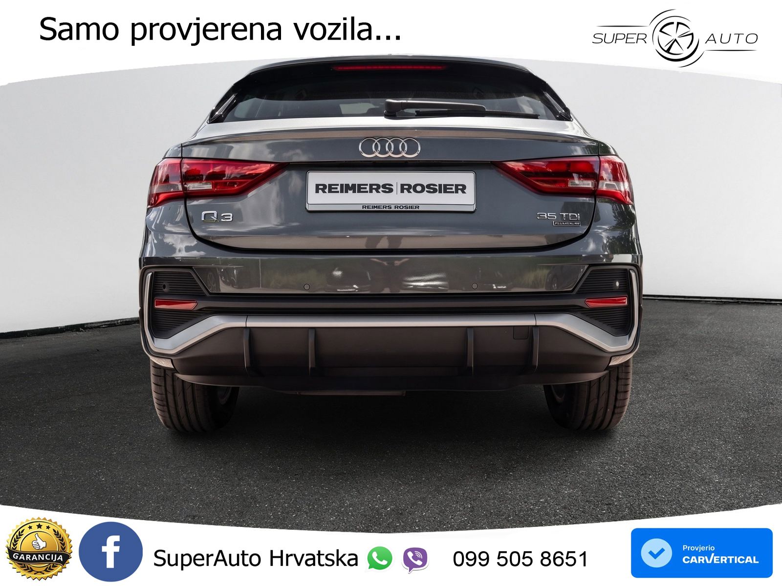 Audi Q3 Sportback 35 TDI (150 KS) quattro S tronic S line