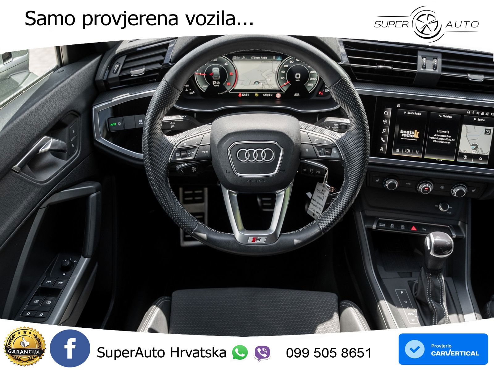 Audi Q3 Sportback 35 TDI (150 KS) quattro S tronic S line