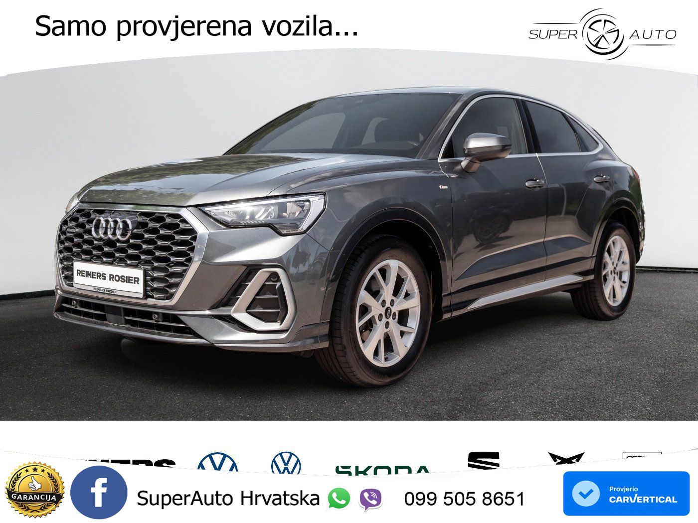 Audi Q3 Sportback 35 TDI (150 KS) quattro S tronic S line