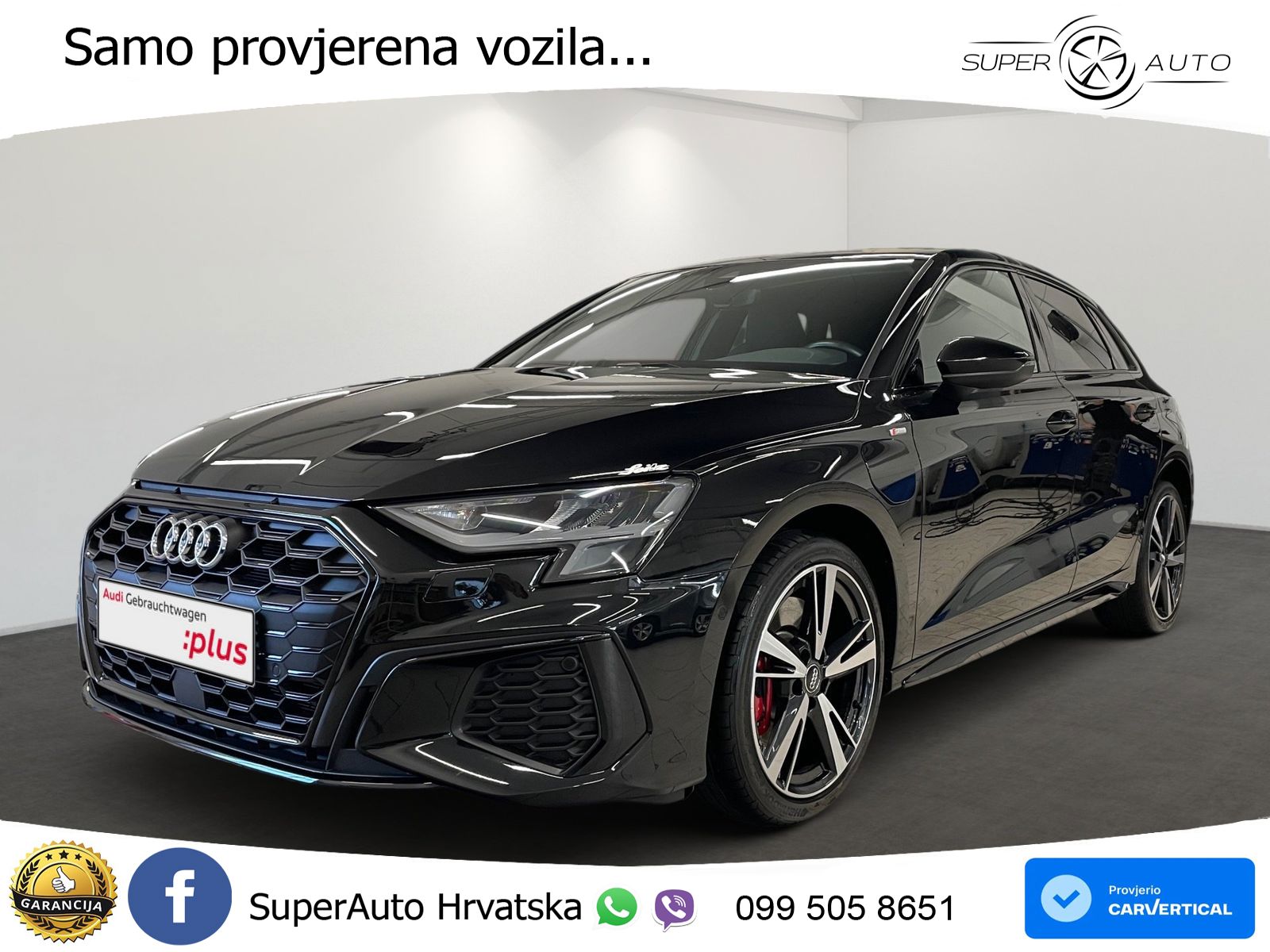Audi A3 45 TFSIe (245 KS) S tronic S line LED+GR SJED+ACC