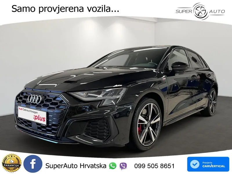 Audi A3 45 TFSIe (245 KS) S tronic S line LED+GR SJED+ACC