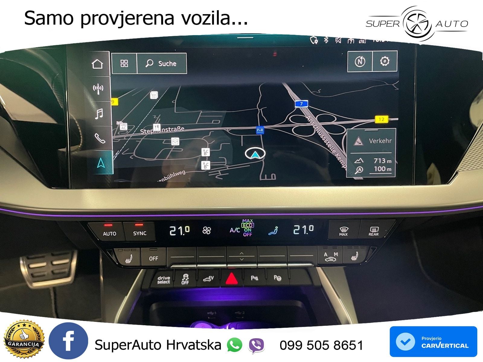 Audi A3 45 TFSIe (245 KS) S tronic S line LED+GR SJED+ACC