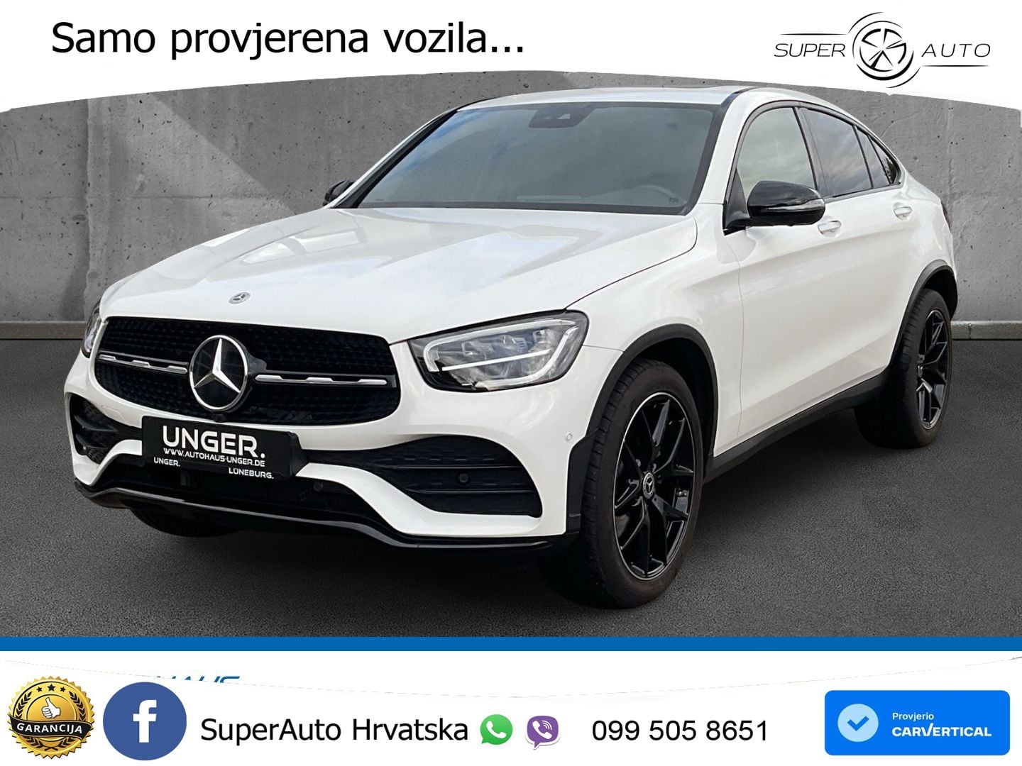 Mercedes GLC Coupe 220d (194 KS) 4MATIC G-TRONIC LED+GR SJED+ACC