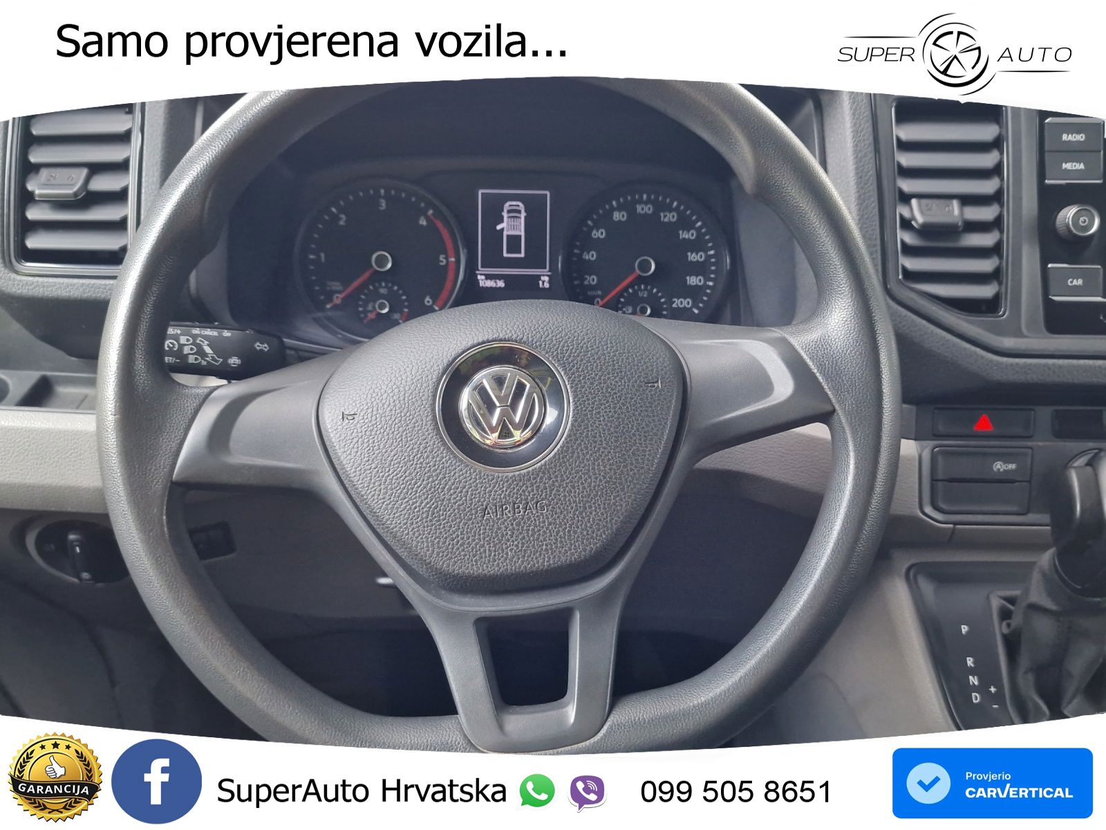 Volkswagen Crafter Pritsche 2.0 TDI Doka Audio+StandH 140 KS