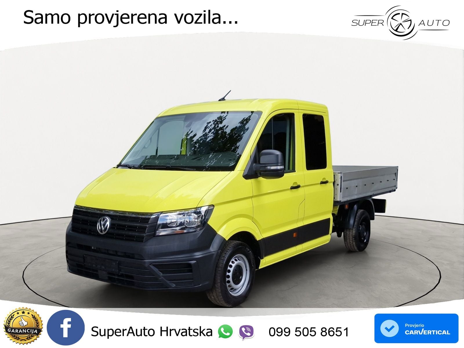 Volkswagen Crafter Pritsche 2.0 TDI Doka Audio+StandH 140 KS