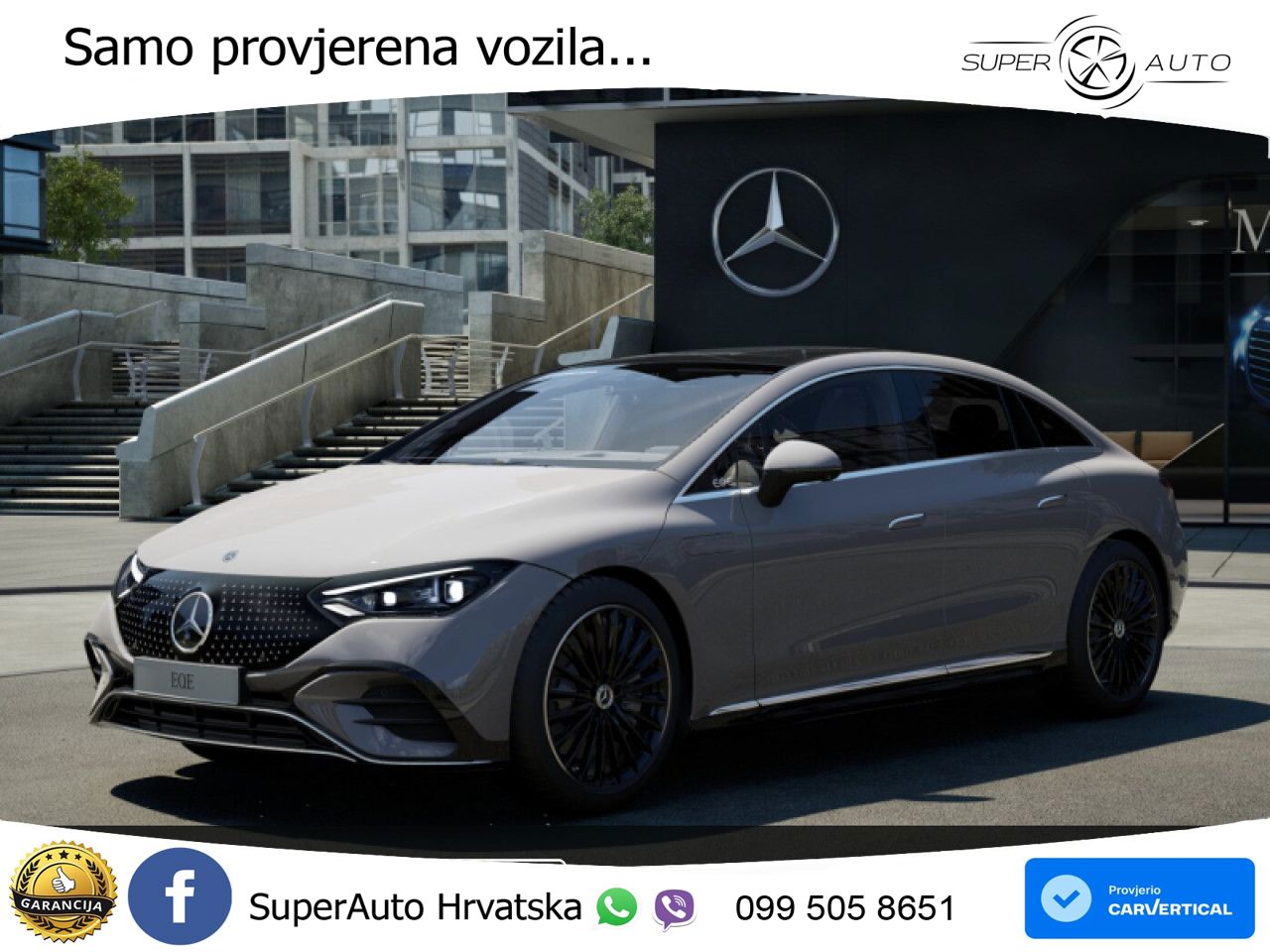 Mercedes EQE 350 100 kWh (320 KS) 4MATIC AMG ACC+HEAD+GR SJED+360+PANO