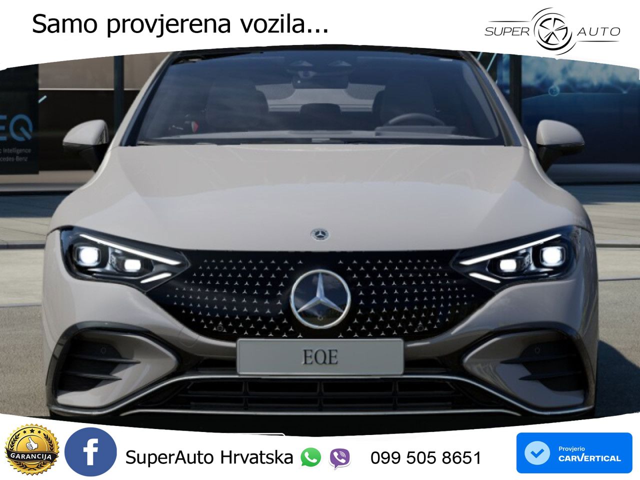 Mercedes EQE 350 100 kWh (320 KS) 4MATIC AMG ACC+HEAD+GR SJED+360+PANO