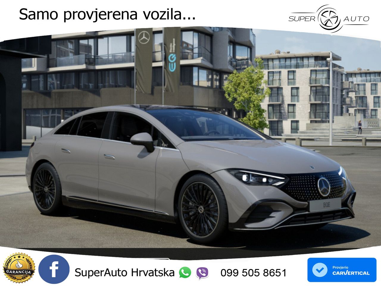 Mercedes EQE 350 100 kWh (320 KS) 4MATIC AMG ACC+HEAD+GR SJED+360+PANO