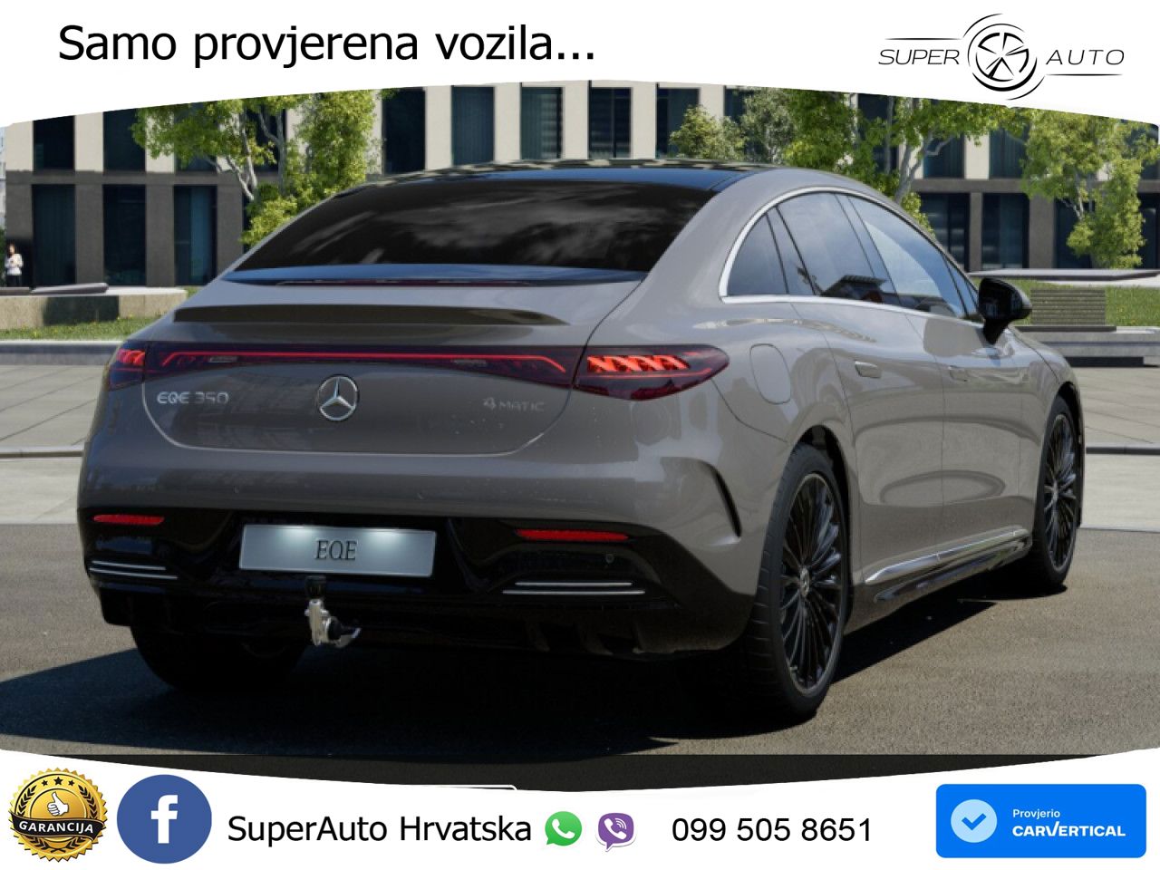 Mercedes EQE 350 100 kWh (320 KS) 4MATIC AMG ACC+HEAD+GR SJED+360+PANO