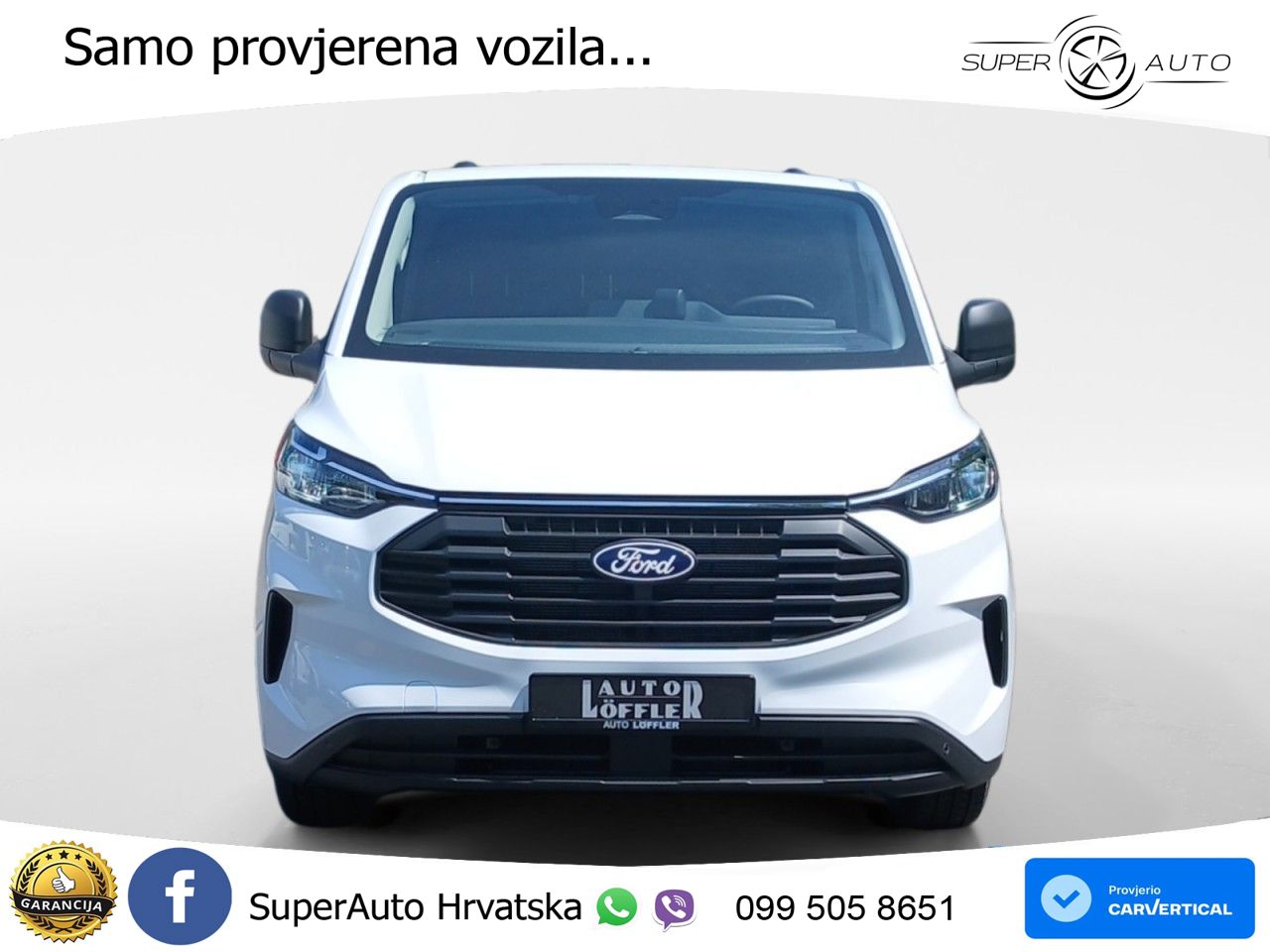 Ford Transit Custom Van 320S Trend 136PS M6 FWD SWB 136 KS