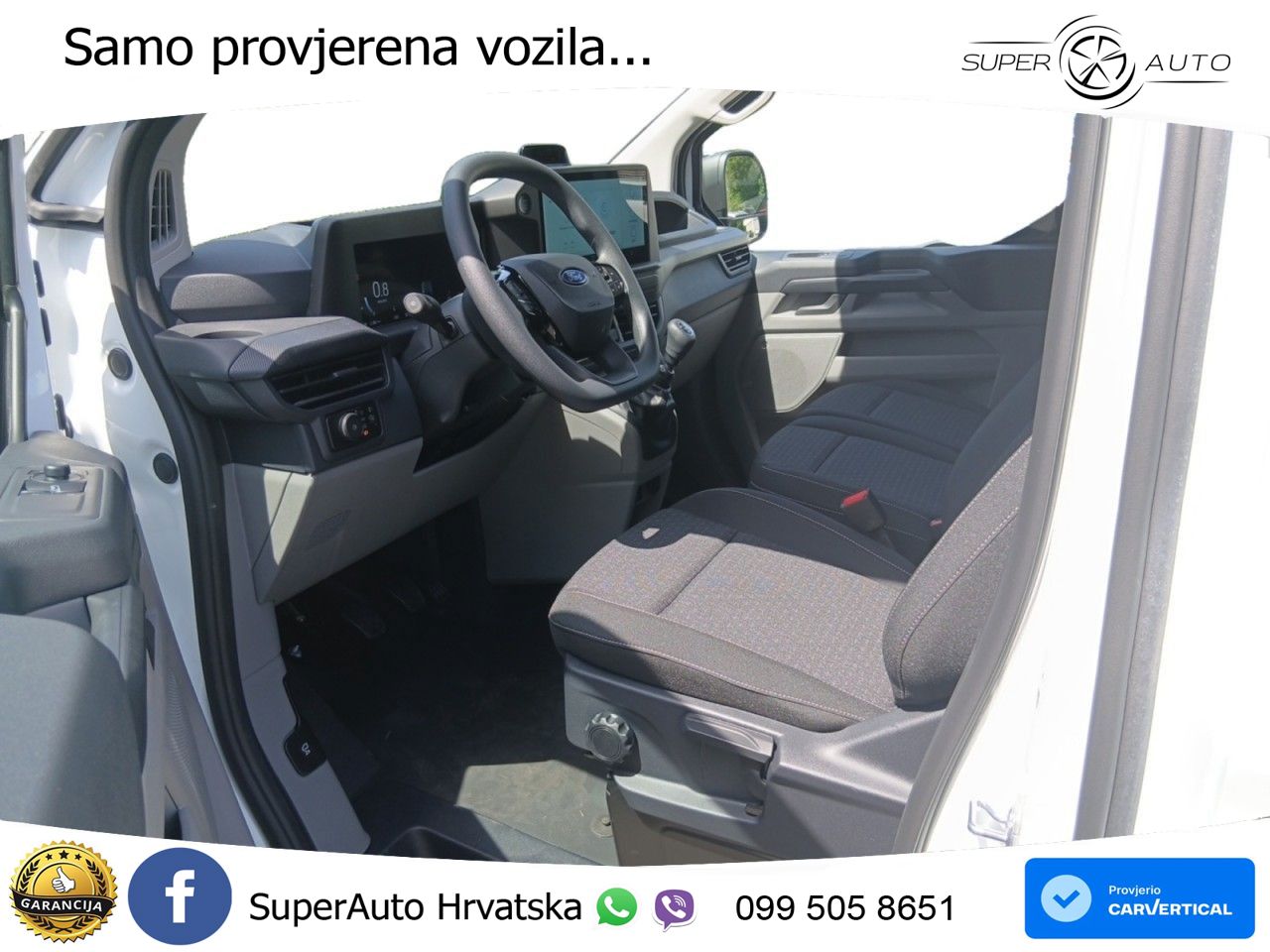 Ford Transit Custom Van 320S Trend 136PS M6 FWD SWB 136 KS